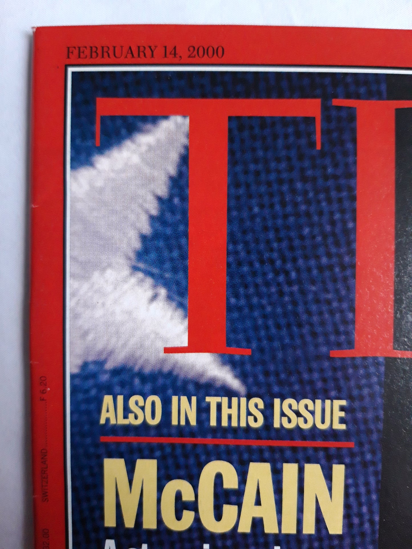 Time magazine Should Europa fear this man? Austria`s Jörg Haider McCain A stunning win for the maverick Time finance Outlook 2000 14.02.2000 February 2000