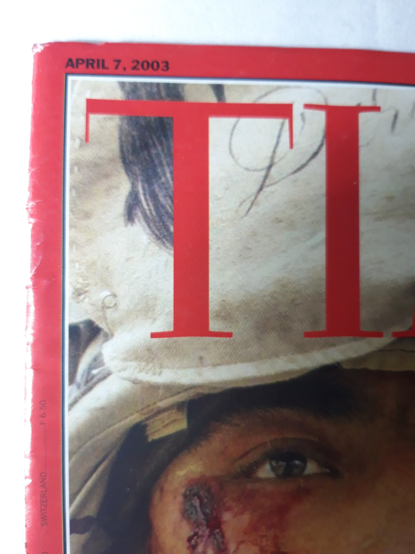 Time magazine What will it take to win U.S. Marines near Nasiriyah Iraq 07.04.2003 April 2003