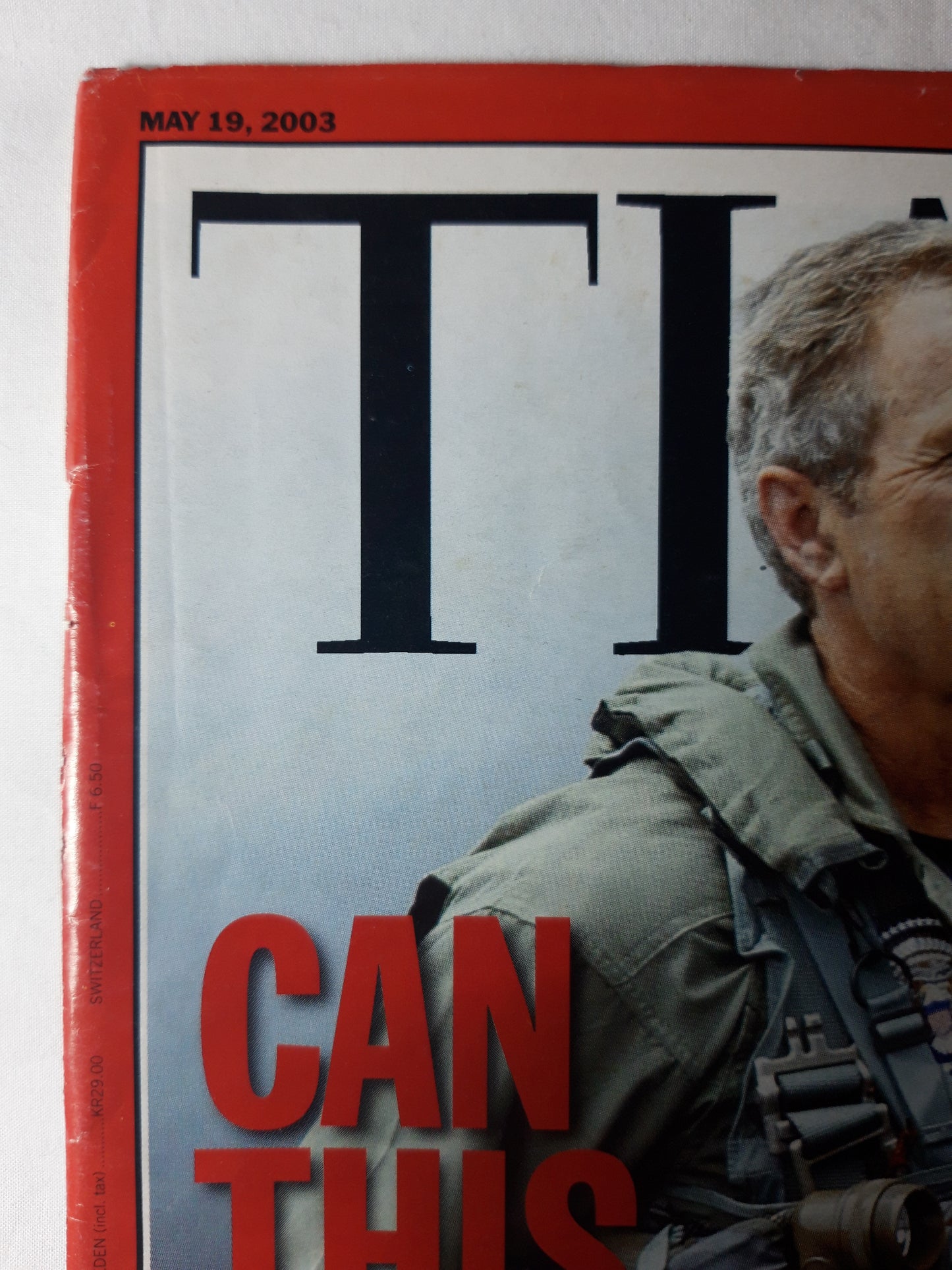 Time magazine Can this man be beaten? George W. Bush the Democrats 19.05.2003 May Mai 2003