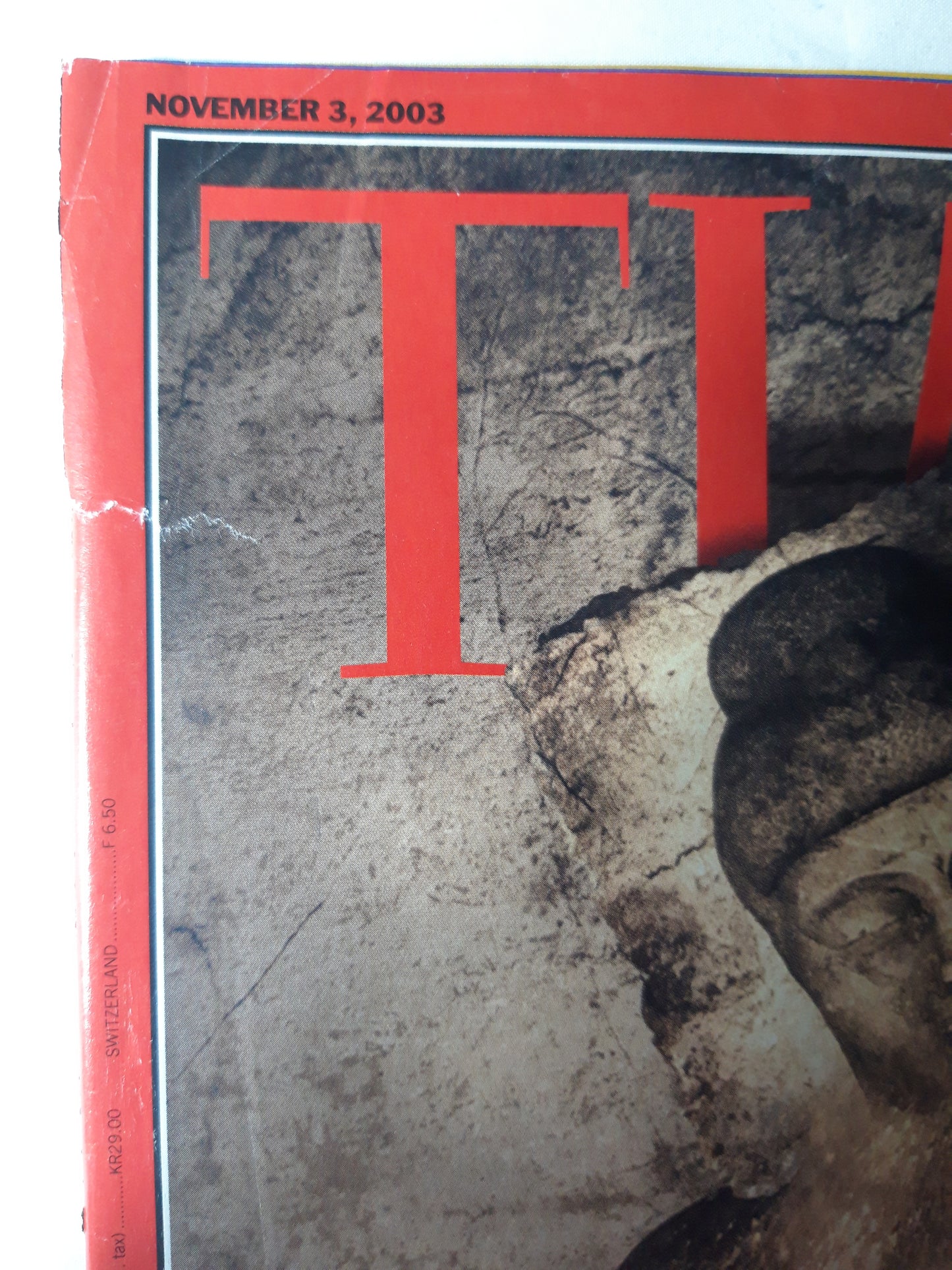 Time magazine Tomb Raiders Asia`s precious artifacts Europa the U.S. Inside a global black market 03.11.2003 November 2003