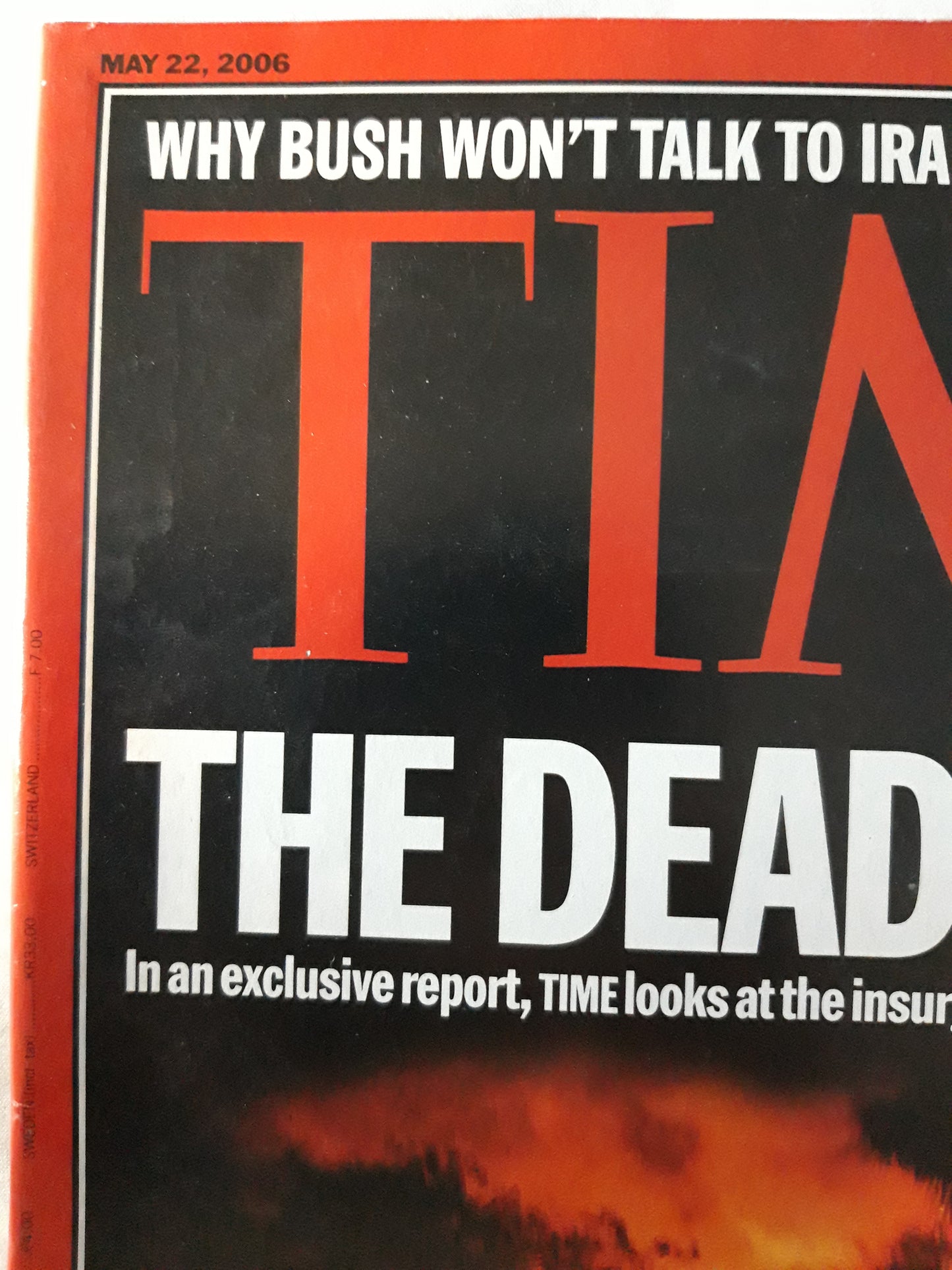 Time magazine The deadly delta Nigeria`s oilfields Bush Iran The Arab democrats 22.05.2006 May Mai 2006