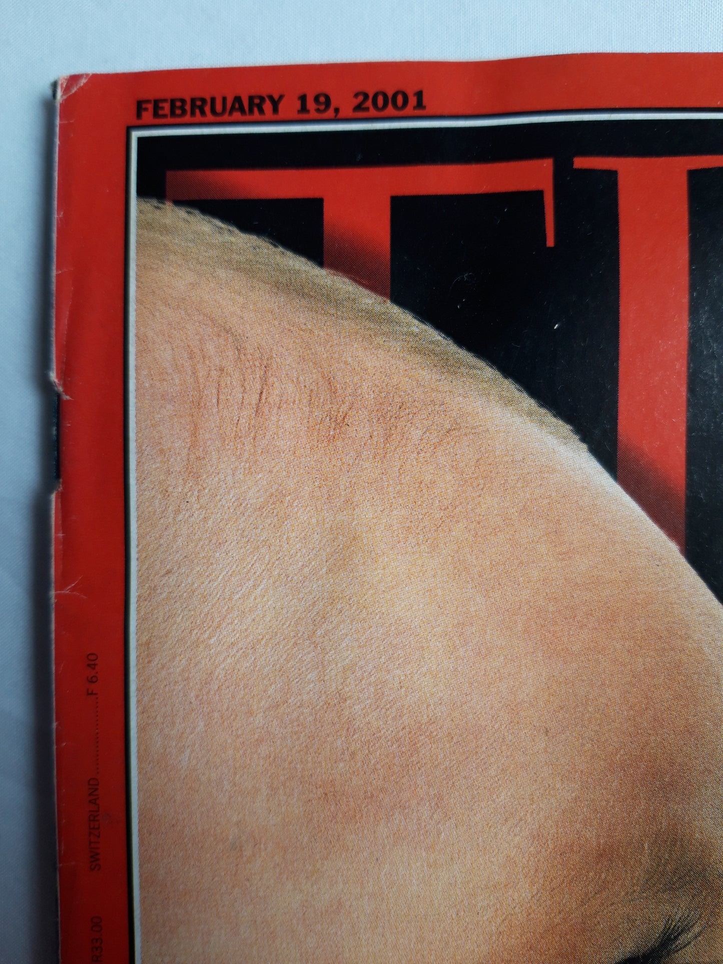 Time magazine Human cloning is closer than you think Immigration Europe under siege 19.02.2001 February 2001