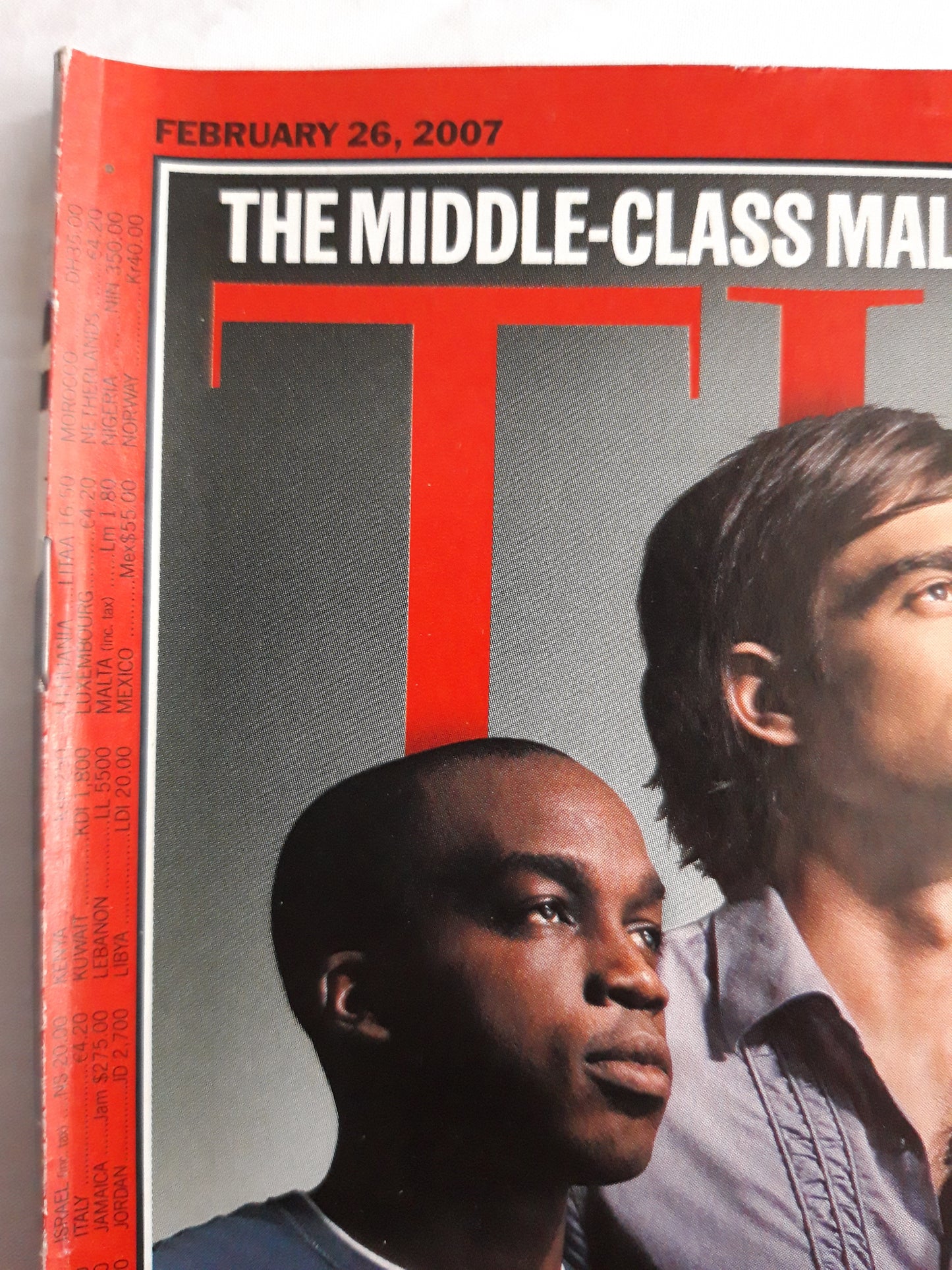 Time magazine Getting along fact of life The middle-class Malaise North Korea`s Nuclear deal 26.02.2007 February 2007