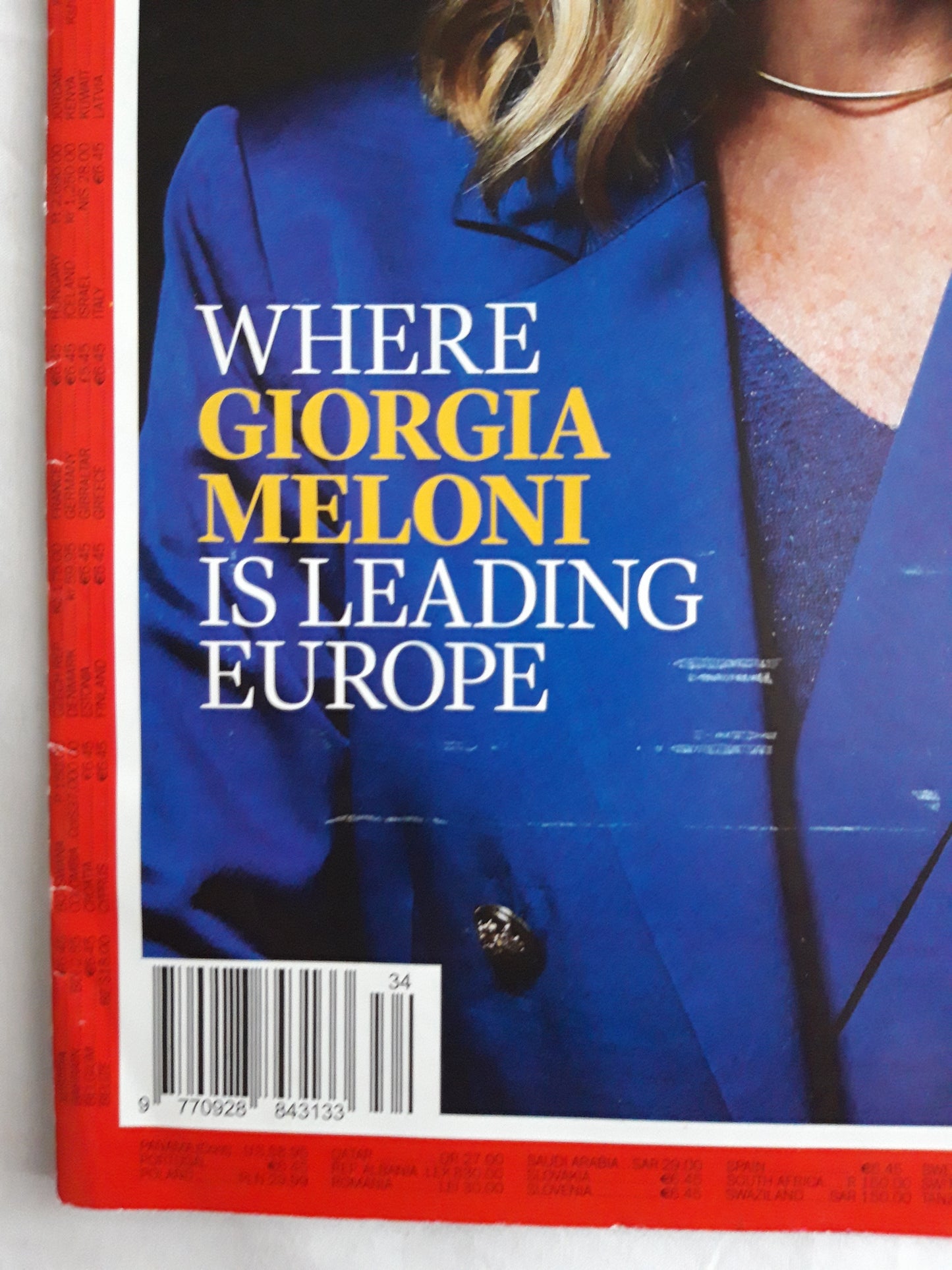 Time magazine Where Giorgia Meloni is leading Europe 18.08.2025 August 2025