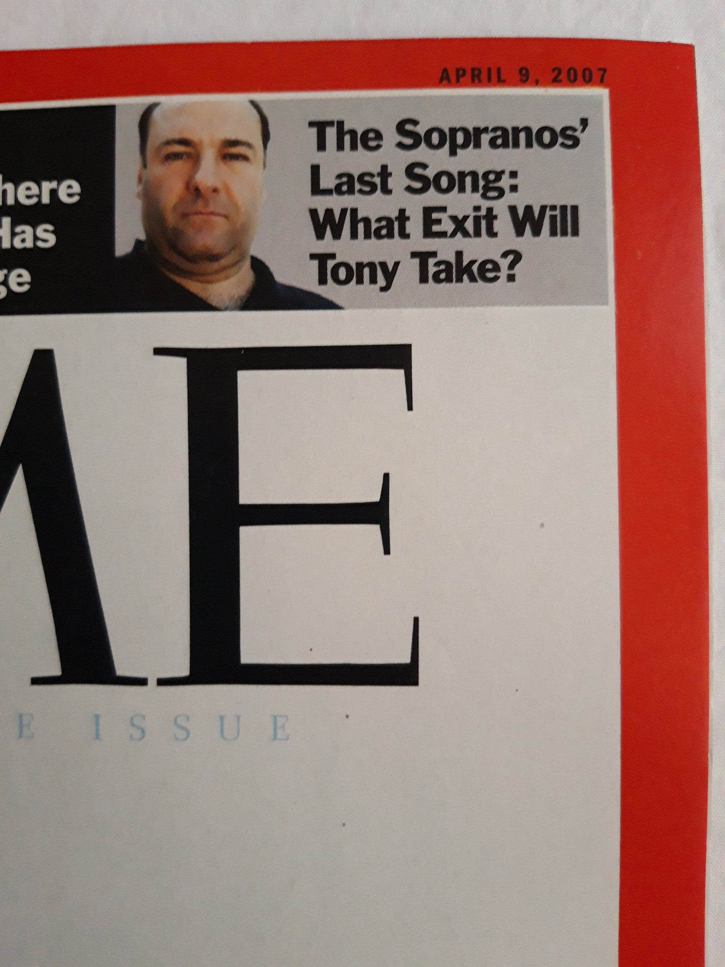 Time magazine The Global Warming Survival Guide 51 Things You Can Do to Make a Difference Nobody`s Pawn Garry Kasparov`s Gambit to Shake Up Russian Politics Baghdad The Sopranos Last Song 09.04.2007 April 2007