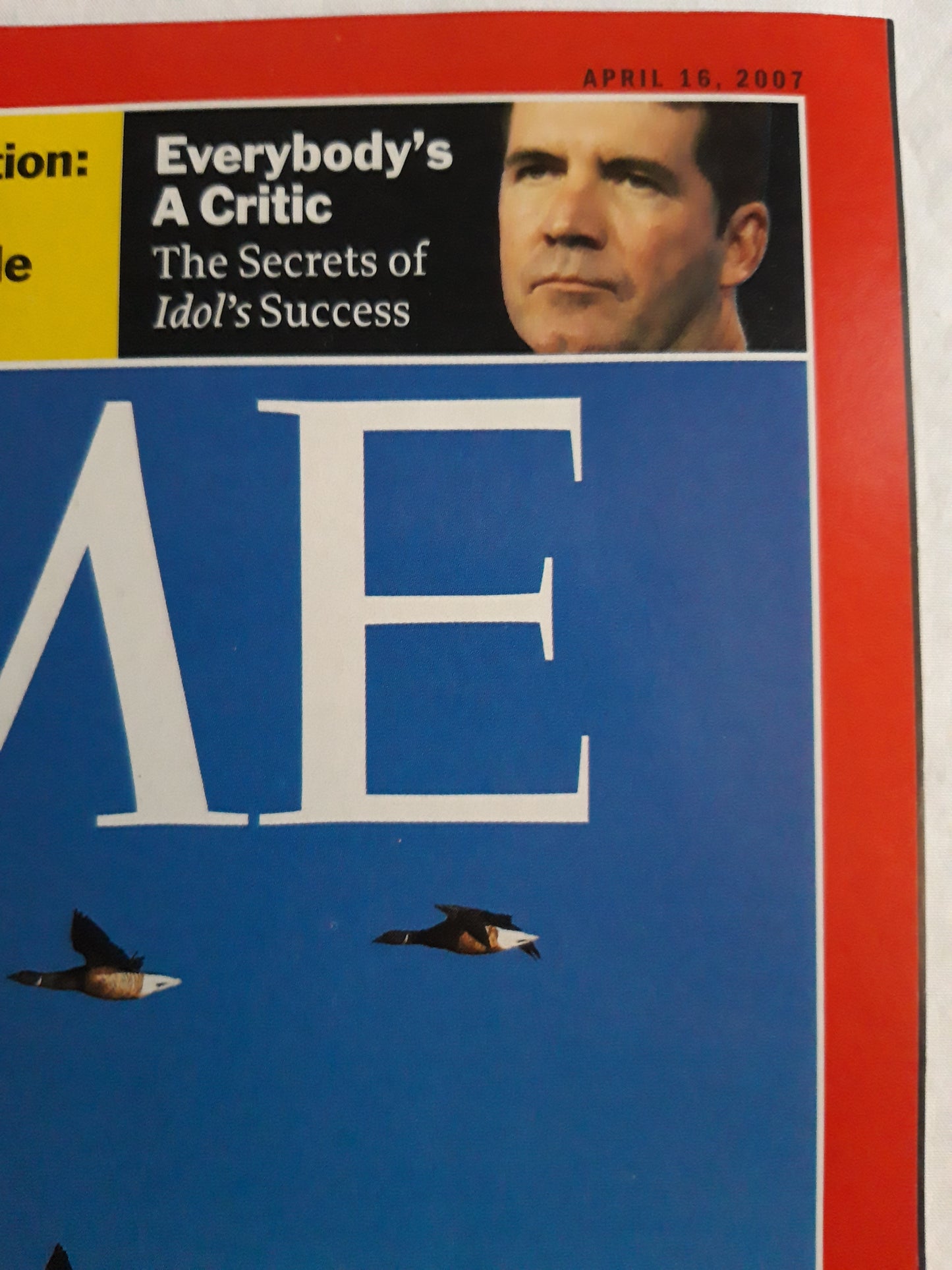 Time magazine Why The Leave France Sri Lanka Data Addiktion Secret of Idol`Success 16.04.2007 April