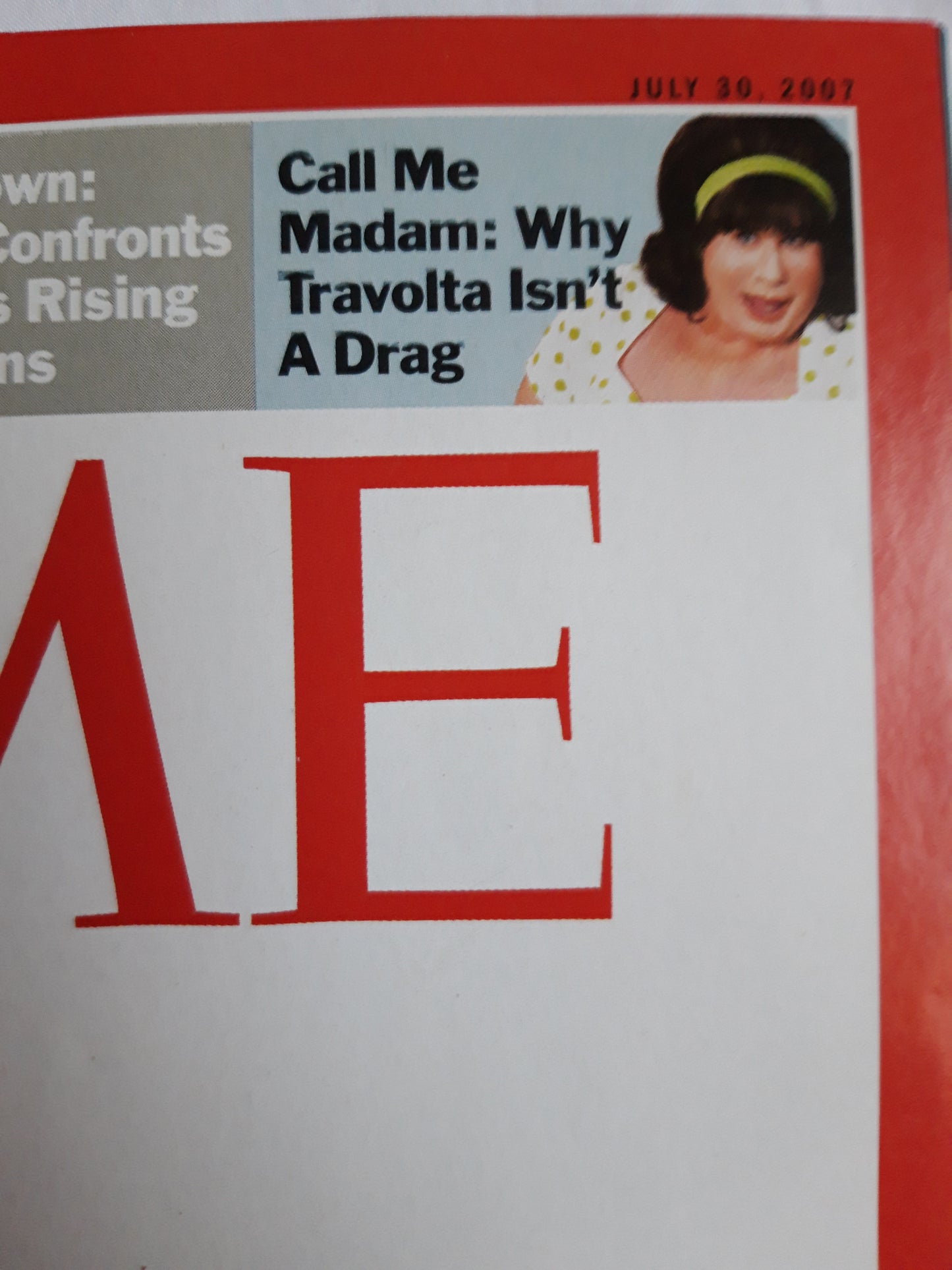 Time magazine Iraq When the U.S. leaves The Tony Soprano of North Korea Russia`s Rising Ambitions John Travolta Call me Madam 30.07.2007 July Juli 2007