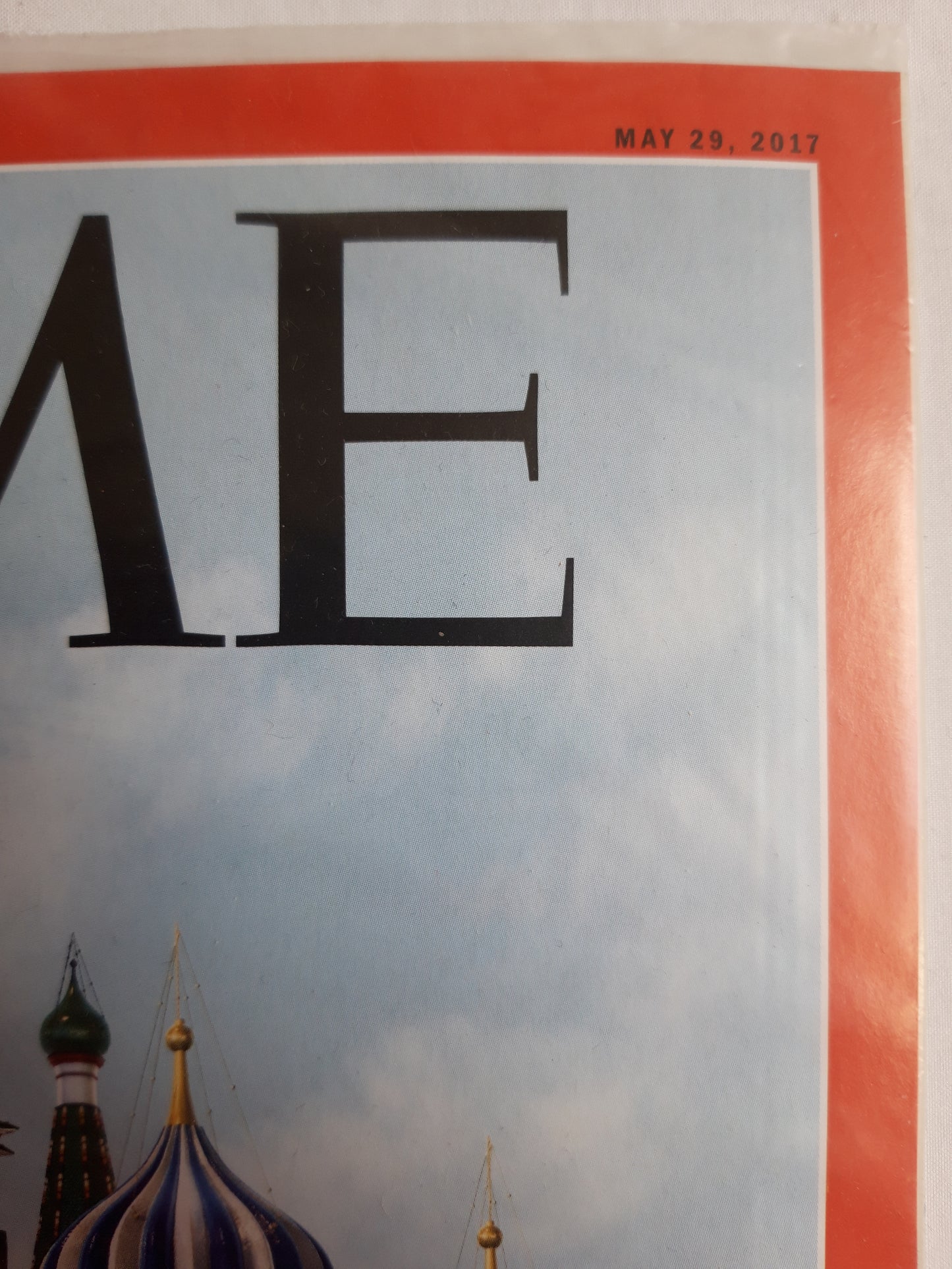 Time magazine Kremlin White Hous Russia USA America Original packaging OVP Original verpackt 29.05.2017 May Mai 2017