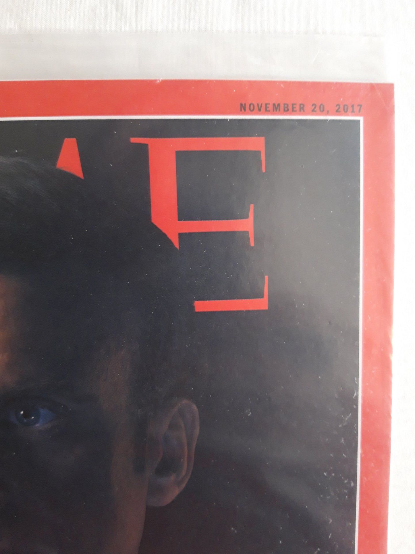 Time magazine The next Leader of Europe If only he can lead France Emmanuel Macron Original packaging OVP Original verpackt 20.11.2017 November 2017