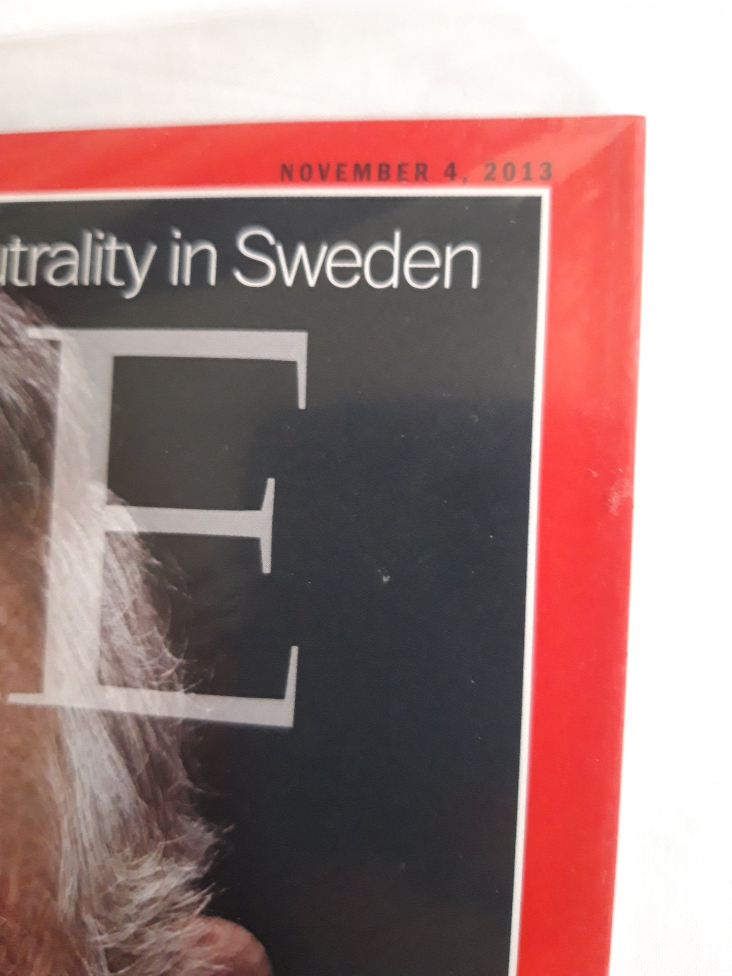 Time magazine Charles The Forgotten Prince U.S. Gender Neutrality in Sweden Original packaging OVP Original verpackt 04.11.2013 November 2013