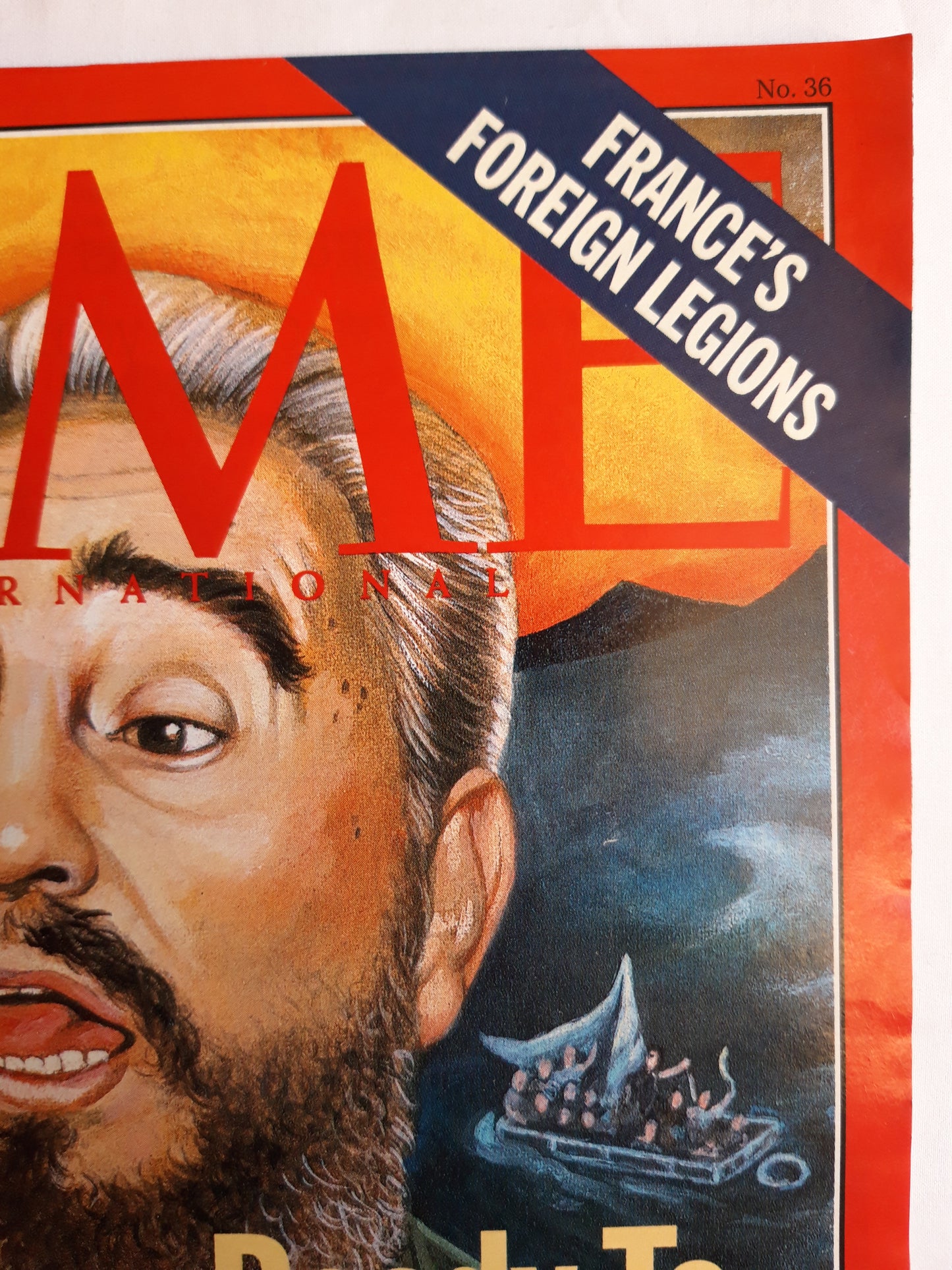 Time magazine Ready to talk now? Fidel Castro France`s foreign legions 05.09.1994 05. September 1994