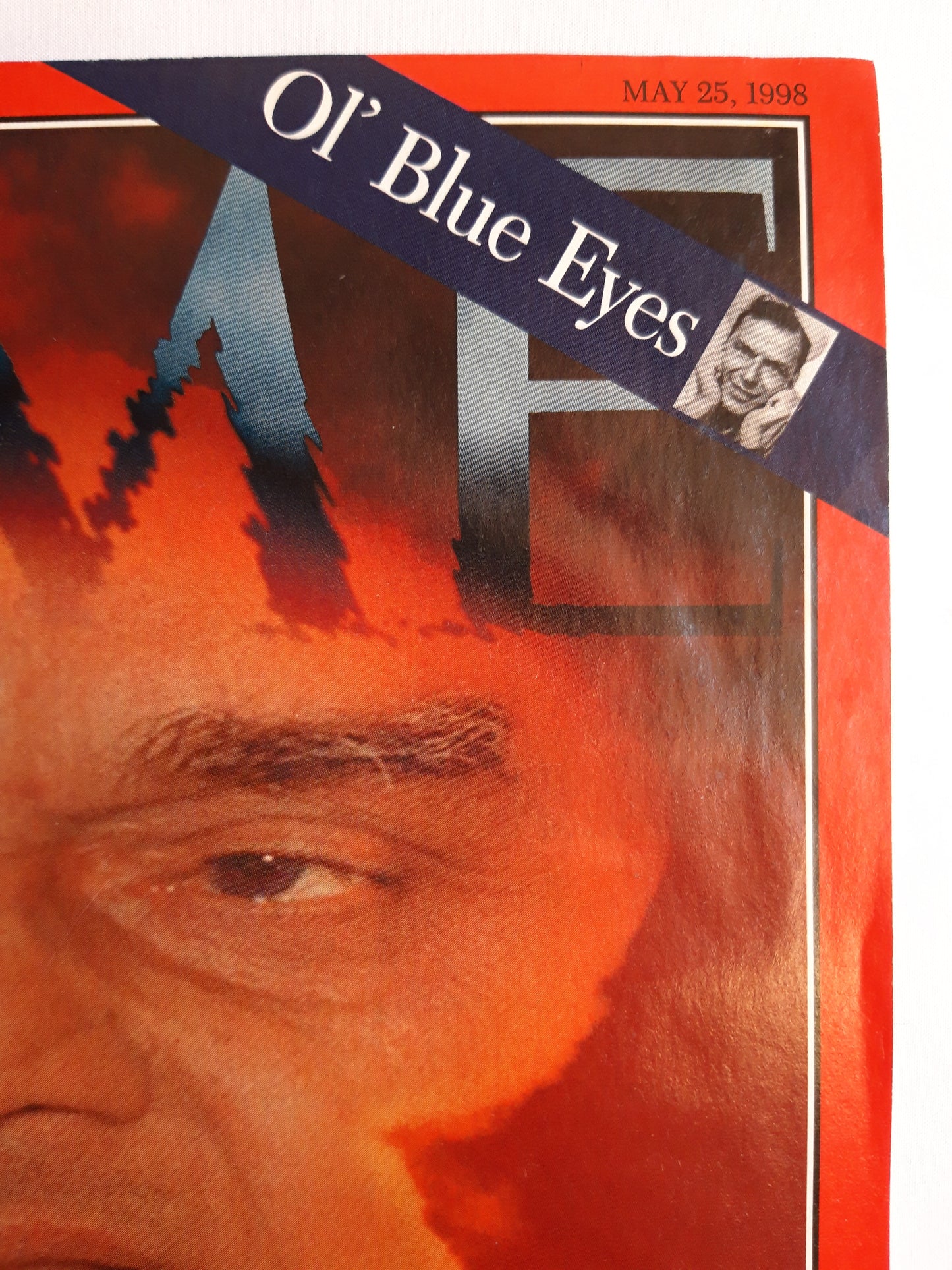 Time magazine The World Was Safe India`s Nukes Ol`Blue Eyes 25.05.1998 25. May Mai 1998