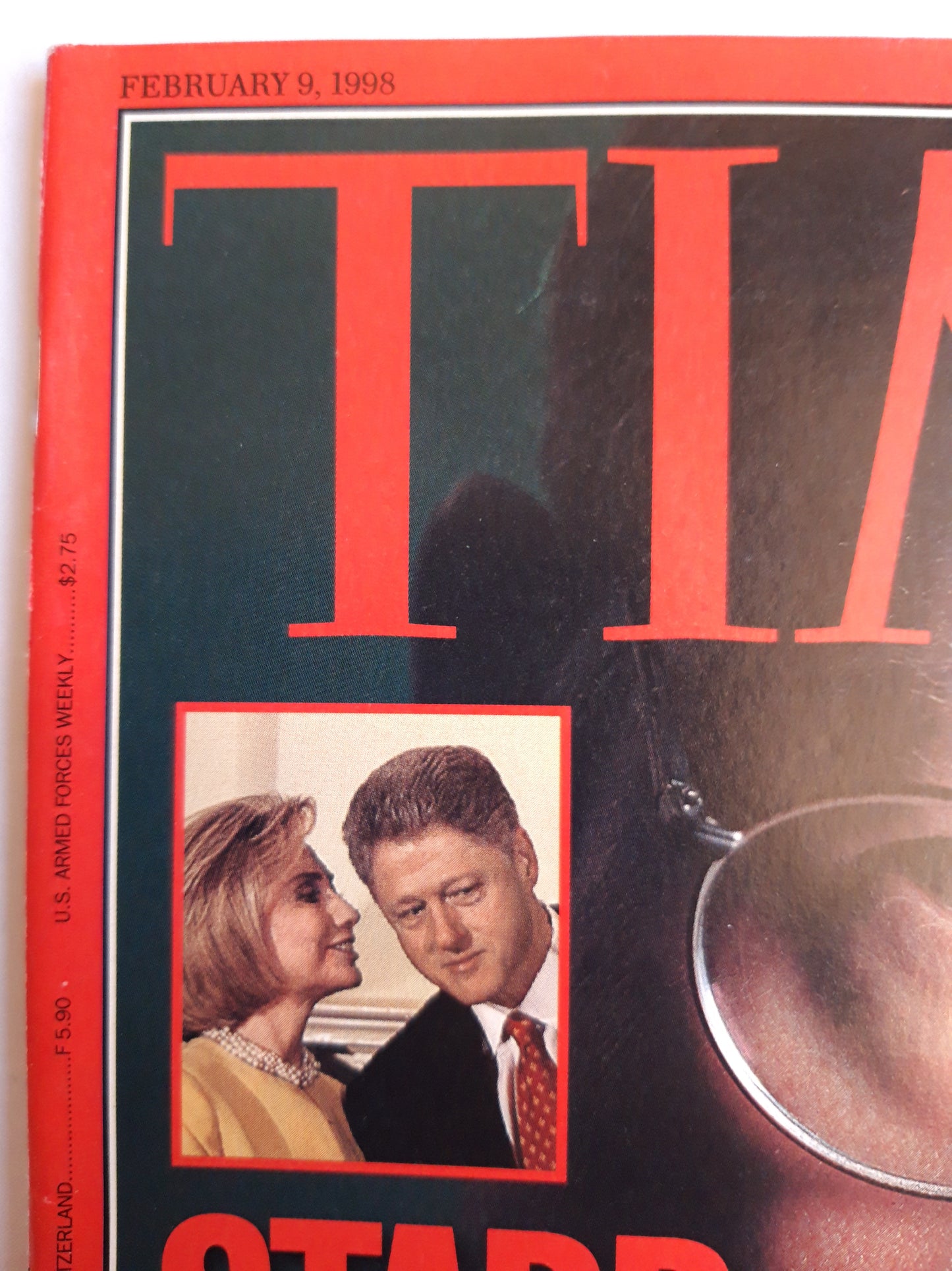 Time magazine Starr at war Hilary Bill Clintons Olympics preview 09.02.1998 09. February 1998