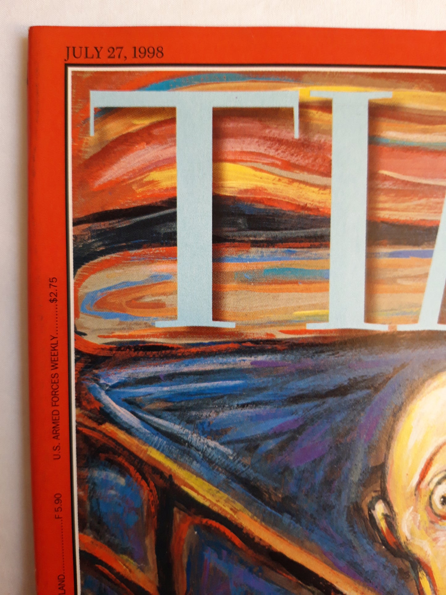 Time magazine Shhh... Tinnitus The czar`s last rites Munc Munch 27.07.1998 27. July Juli 1998