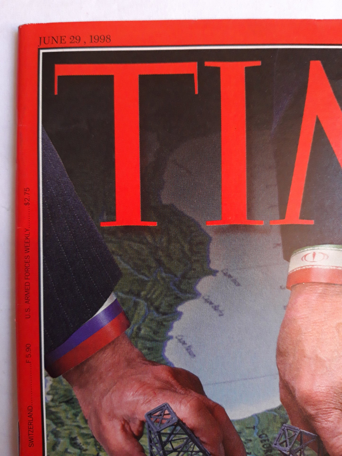 Time magazine The great oil grab Who will control the Gaspian`s latest petroleum bonanza? digital Techno sapiens 29.06.1998 29. Jui 1998