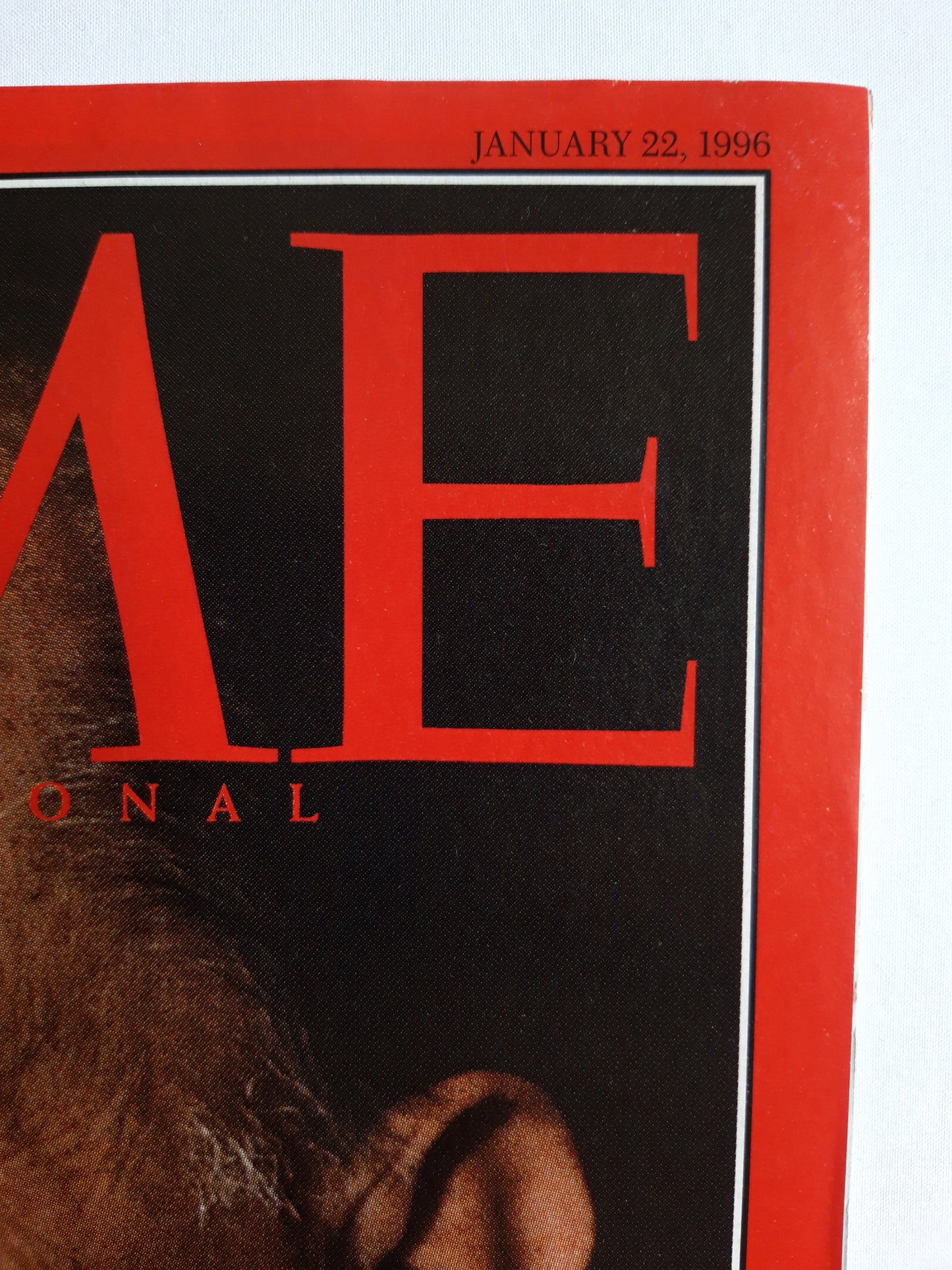 Time magazine Francois Mitterrand 1916-1996 22.01.1996 22. 22nd January 1996