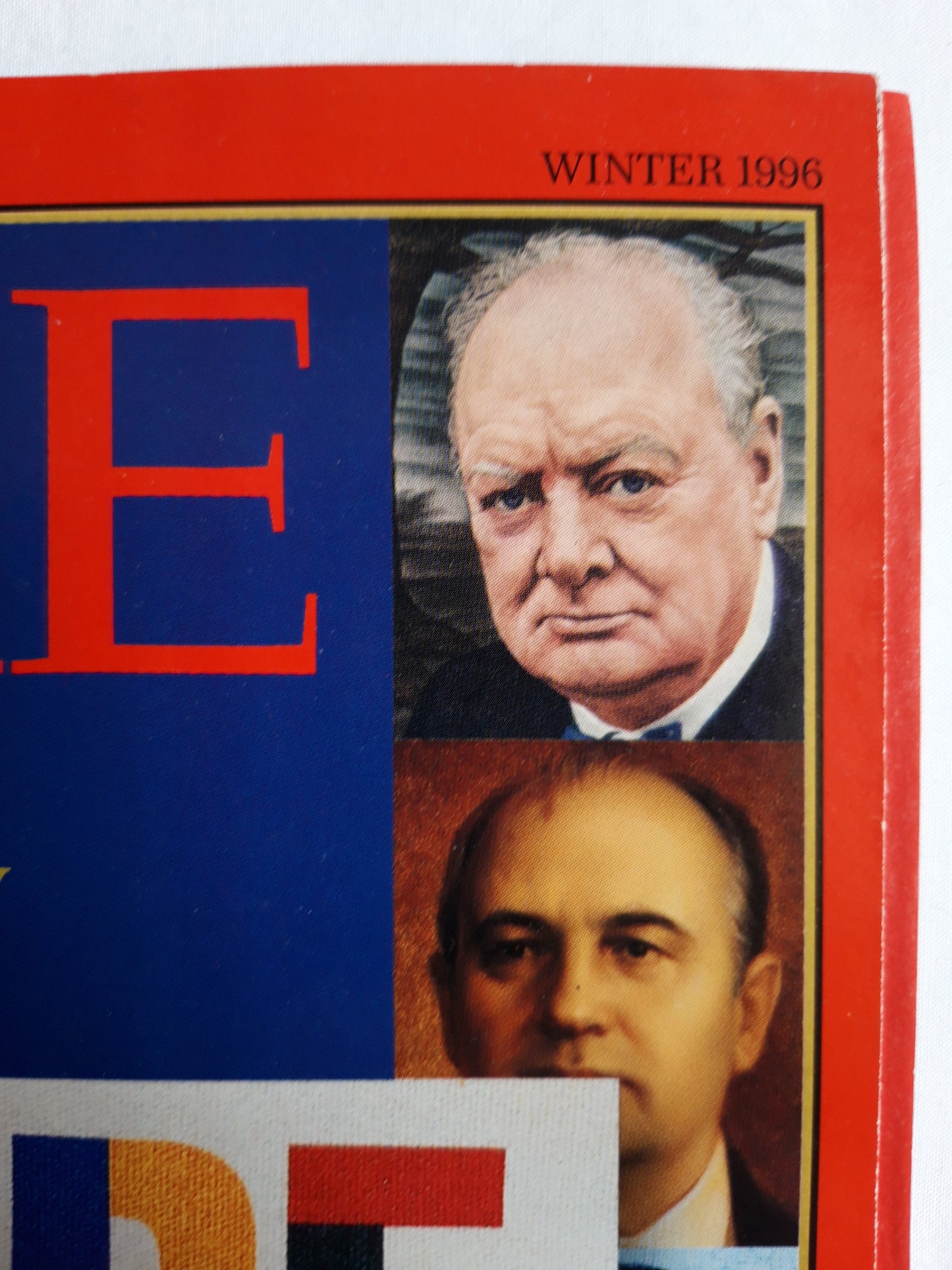 Time magazine Golden Annyversary issue Europe 50 remarkable years Winter 1996