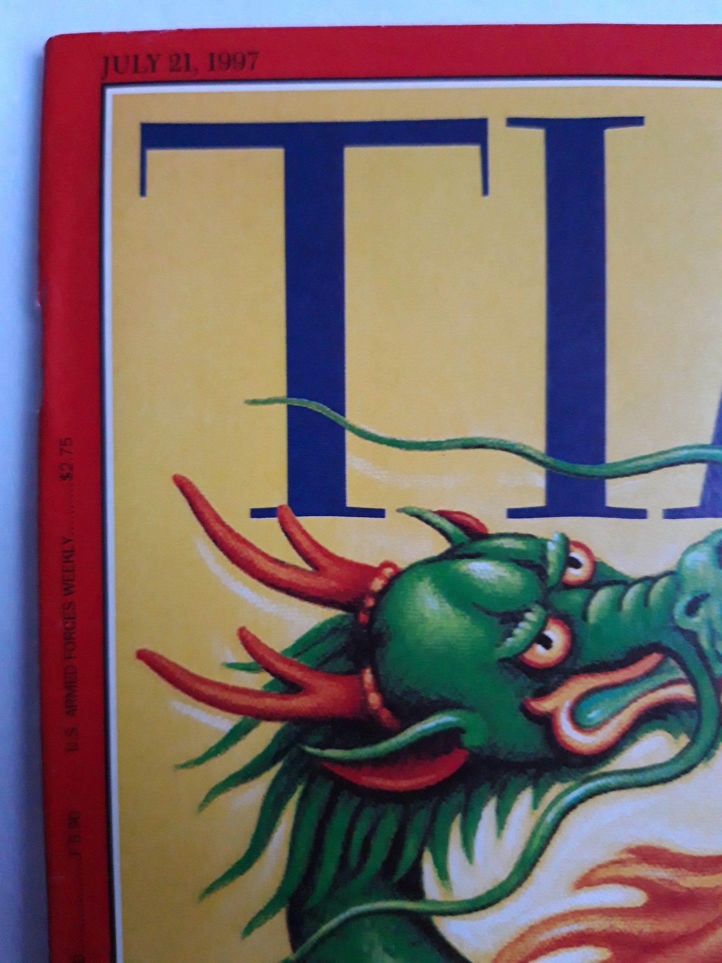 Time magazine China now One Country Many Systems NATO`s new deal 21.07.1997 21th 21. July 1997