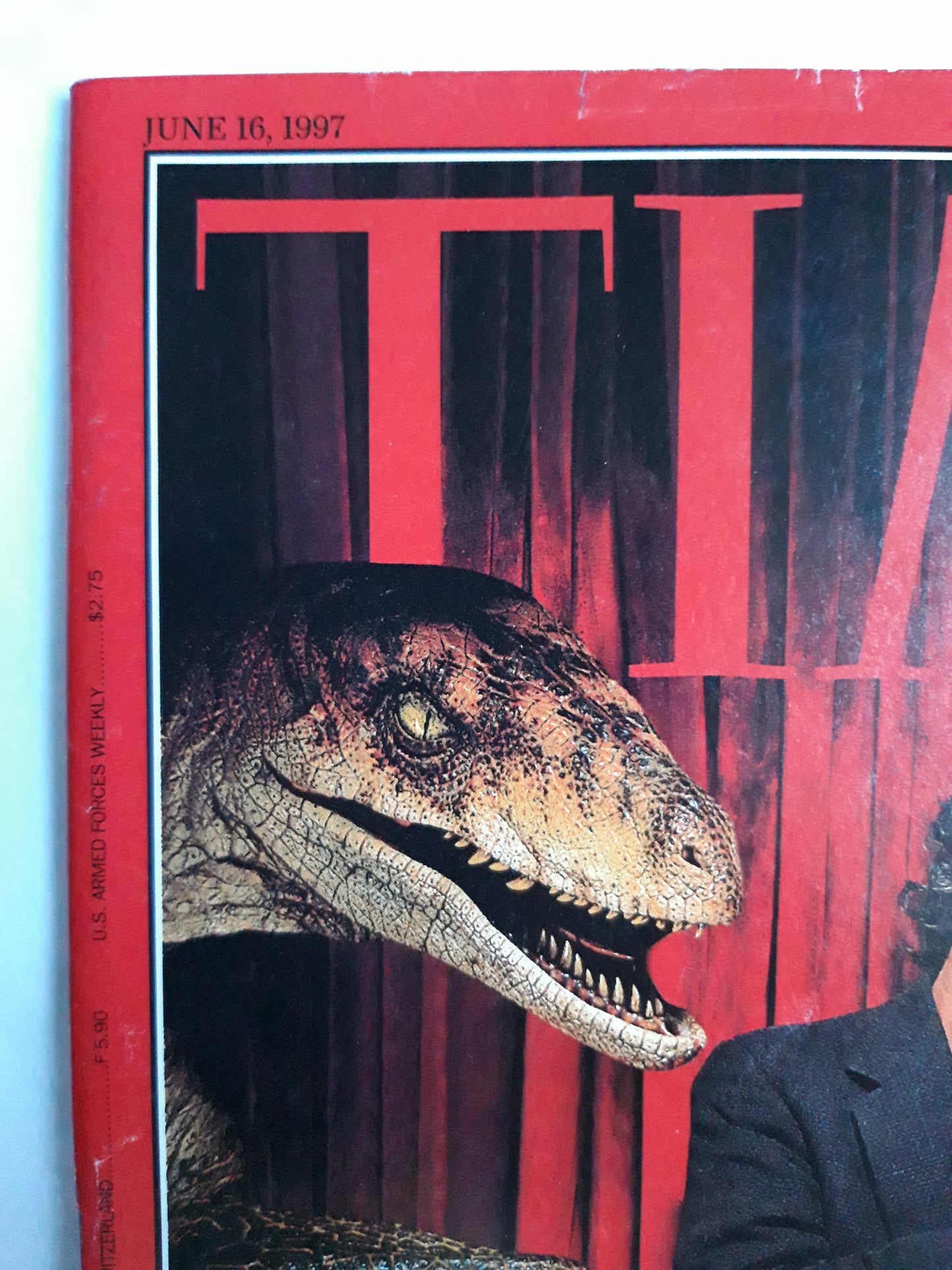 Time magazine If you were Steven Spielberg you`d be smiling too Most seccessful moviemaker ever Oklahoma verdict: guilty 16.06.1997 16th 16. June Juni 1997