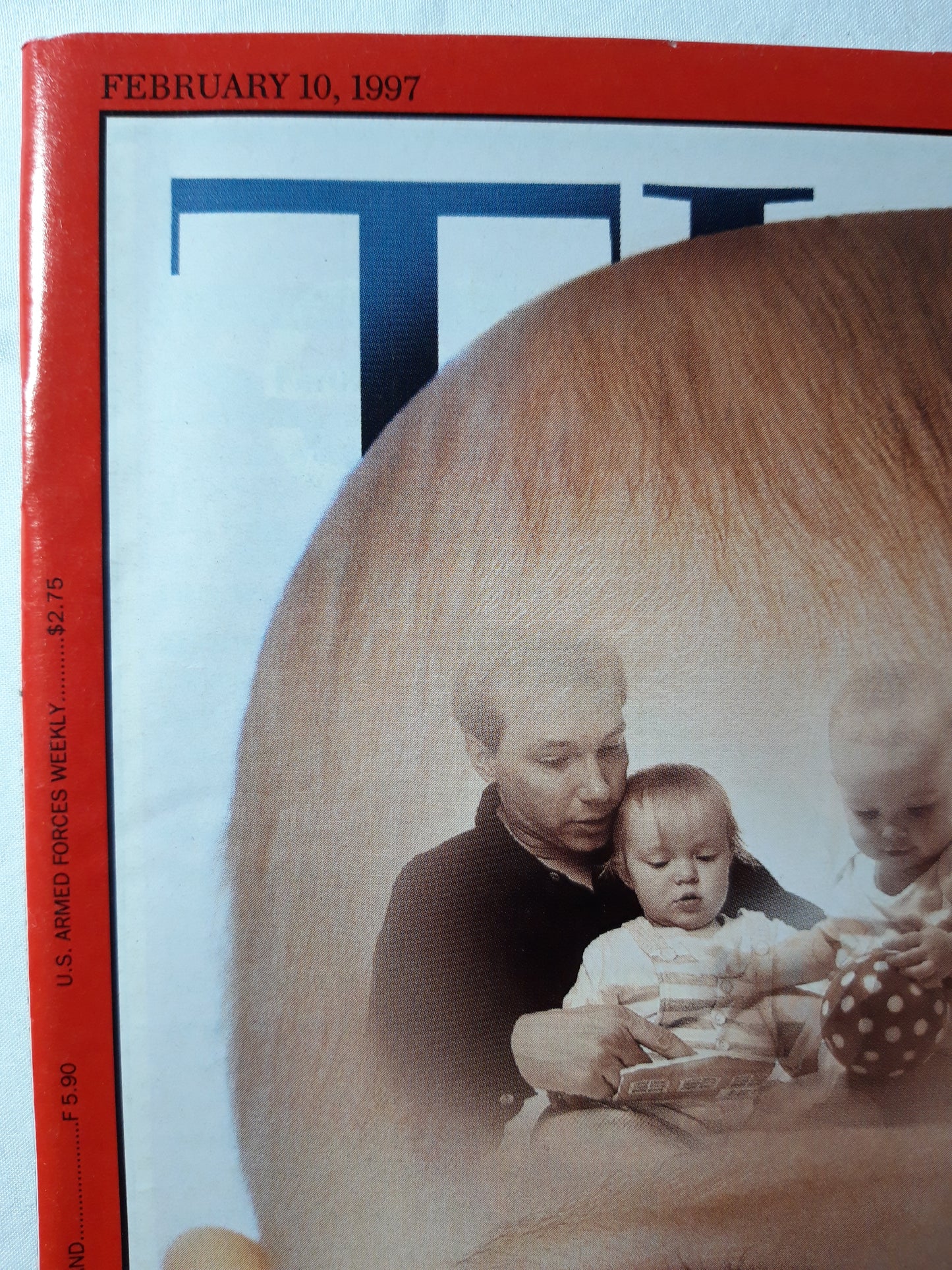 Time magazine How a child`s brain develops And Hilary Clinton on raising brighter children 10.02.1997 10th 10. February 1997