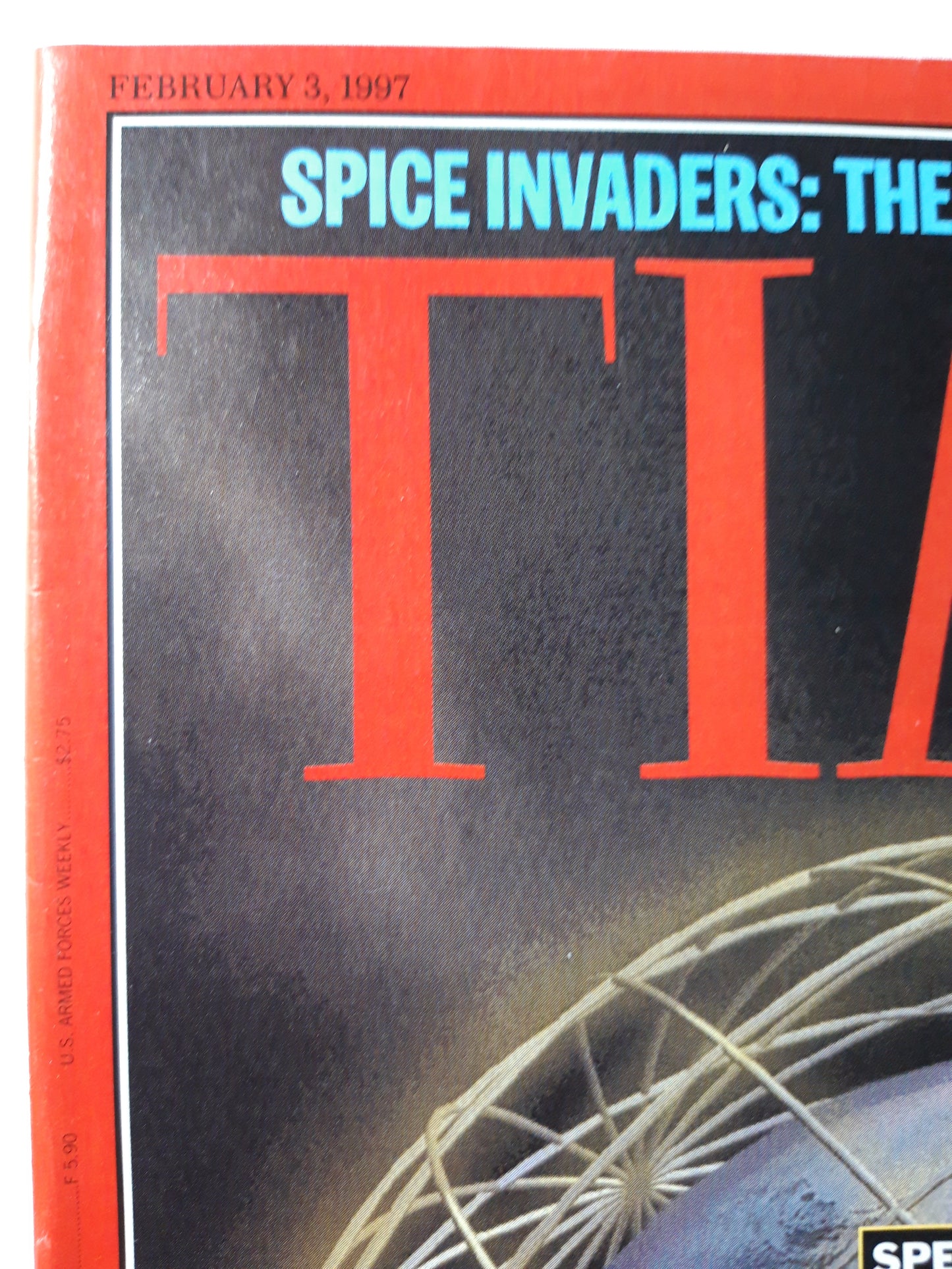 Time magazine Welcome to the Wired World What the networked society means to you, your business, your country - and the globe Spice invaders: the hot new girl group 03.02.1997 3rd 03. Februery 1997
