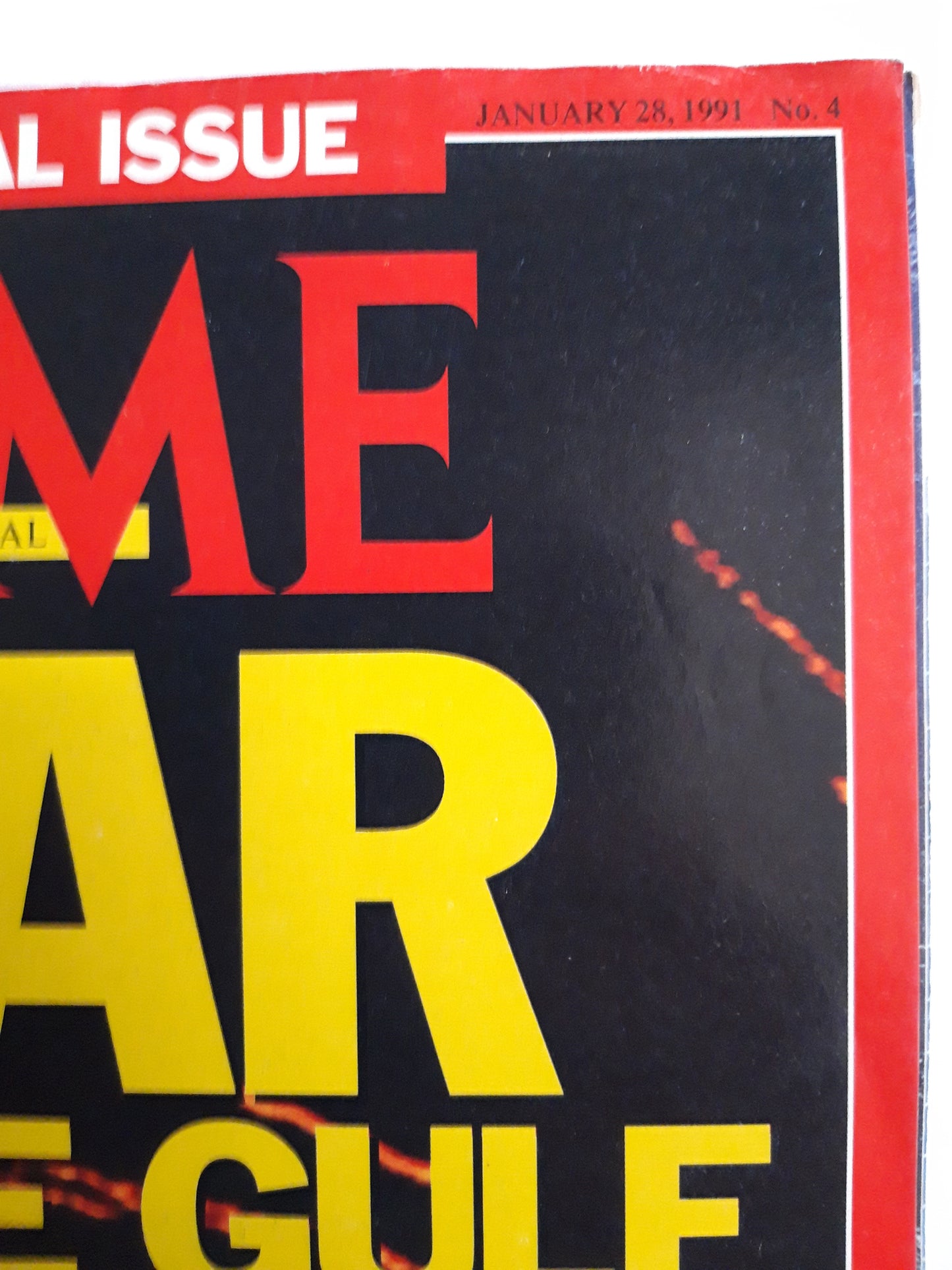Time magazine War in the Gulf Baghdad 17, 2:44 28.01.1991 January 28. 28th January 1991 No.4