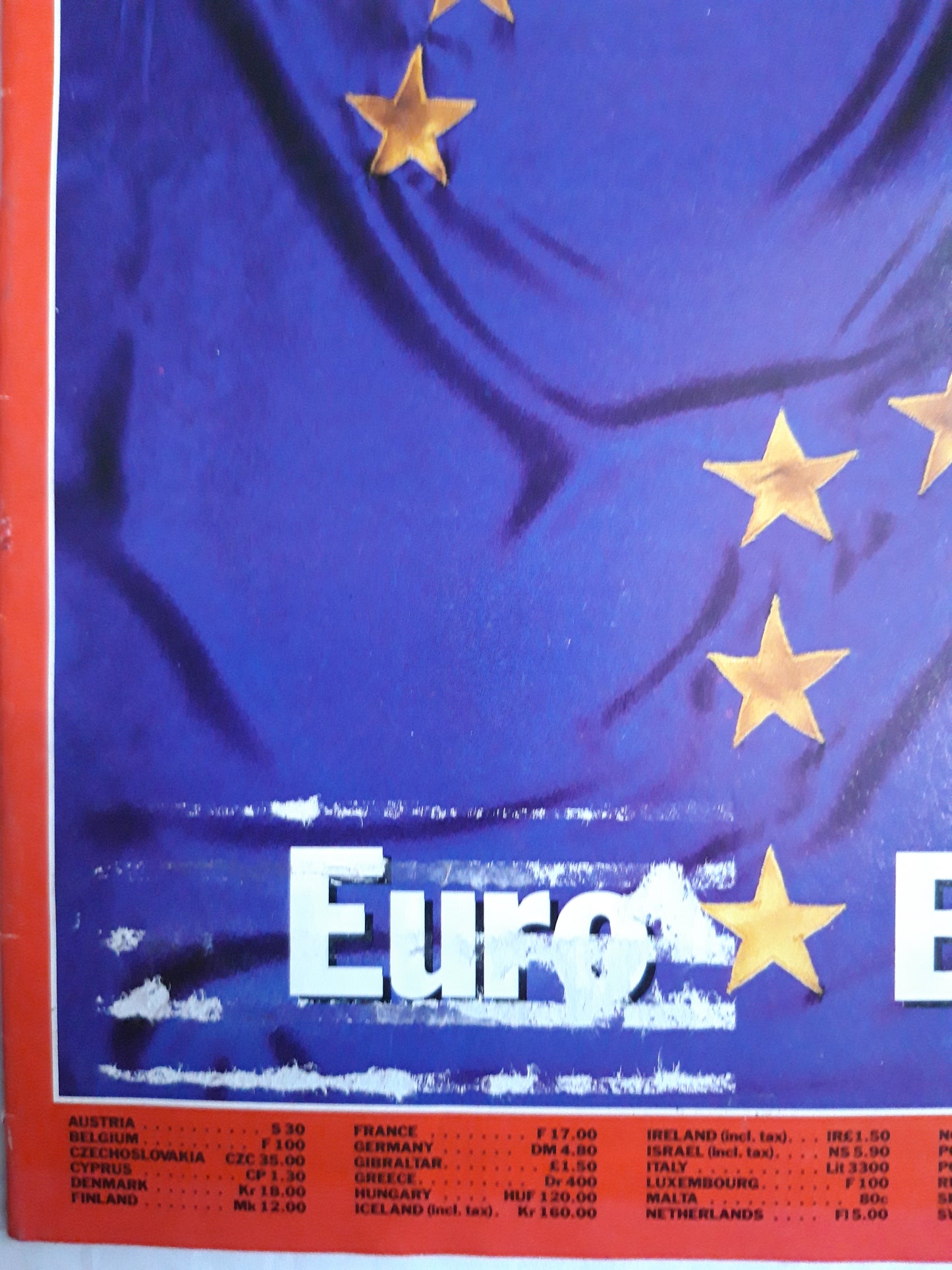 The book that has America abuzz Euro Blues 22.04.1991 22nd 22. April 1991 No. 16