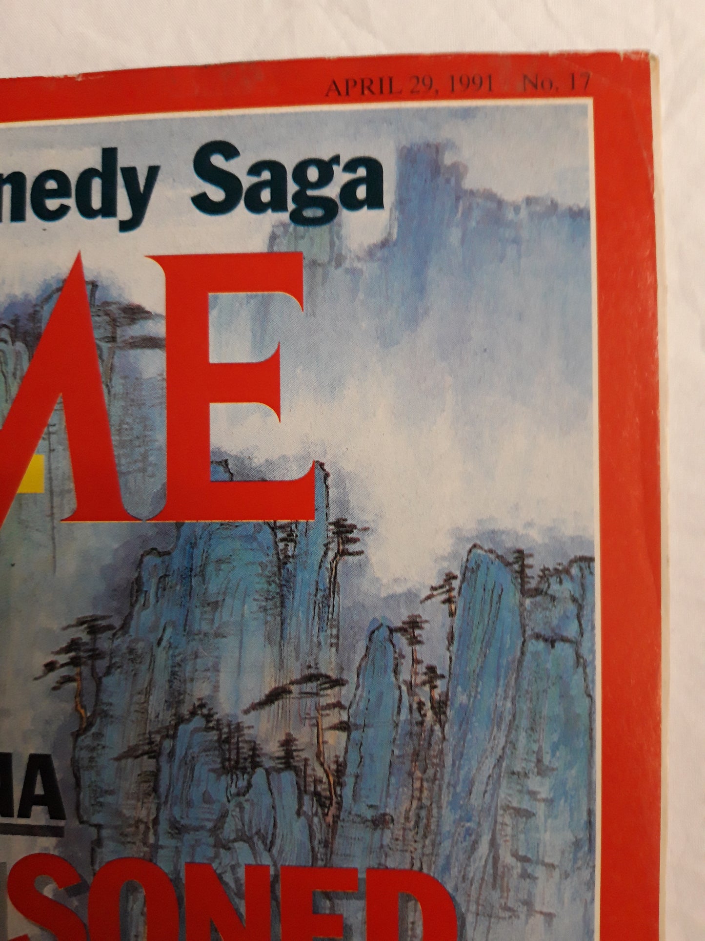 Time magazine China The poisoned Earth The Ted Kennedy Saga 29.04.1991 29th April 29. April 1991 No. 17