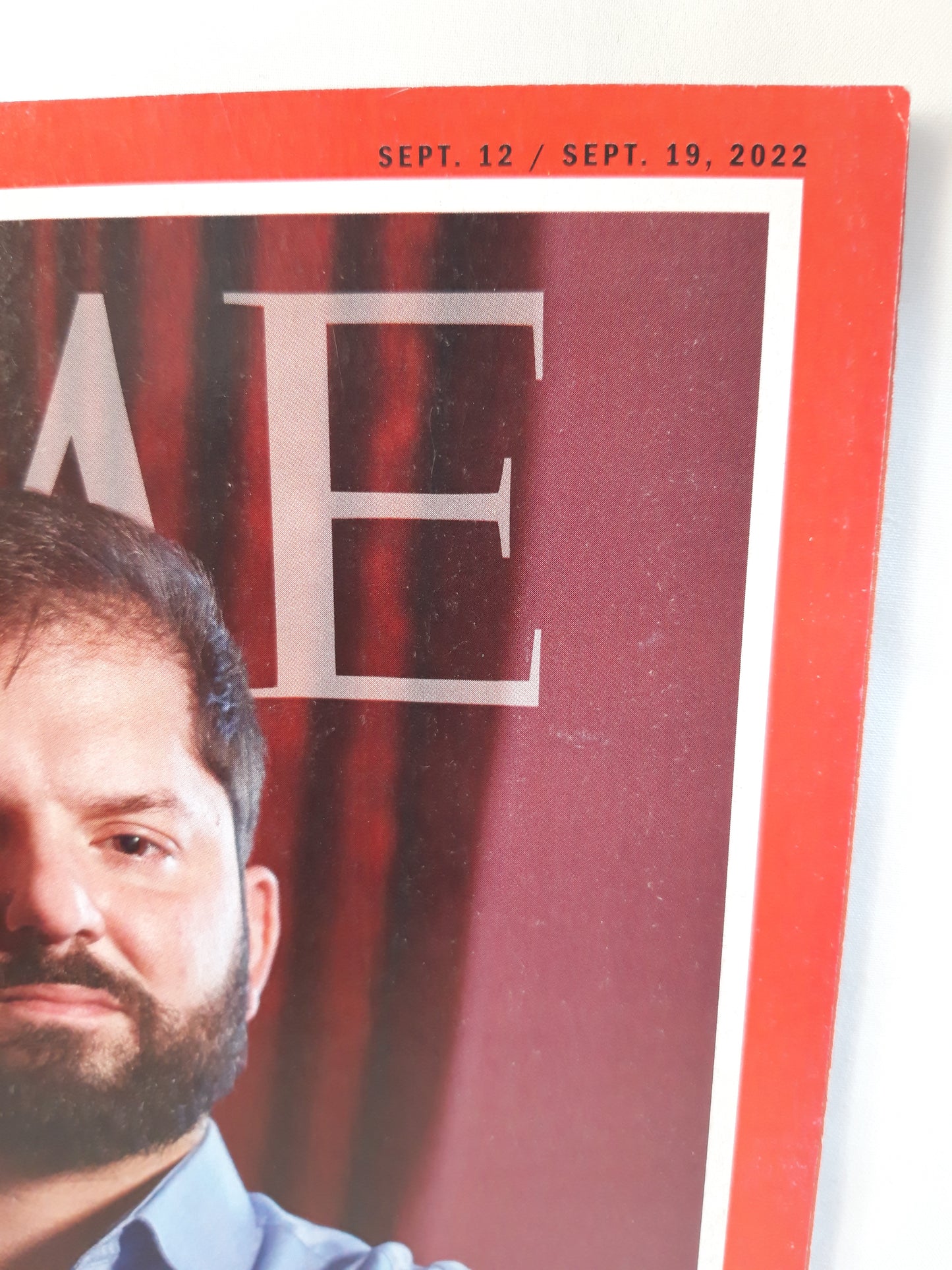 Time magazine The new guard Chile's president Gabriel Boric 12./19.09.2022 12./19. September 2022