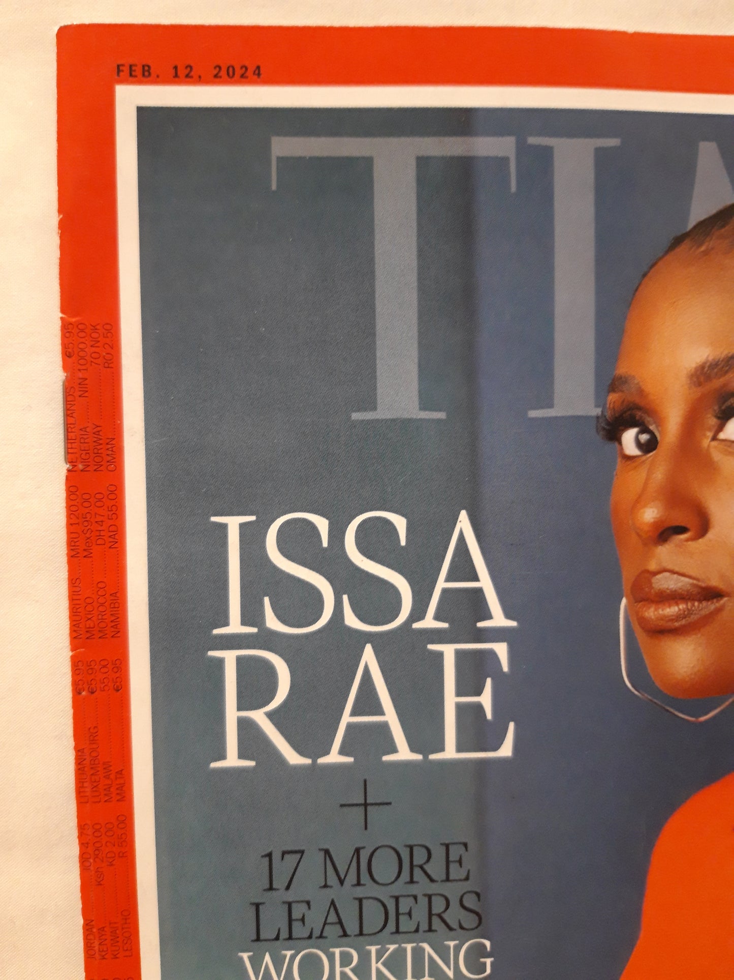 Time magazine Issa Rae 12.02.24 12.Februar 2024