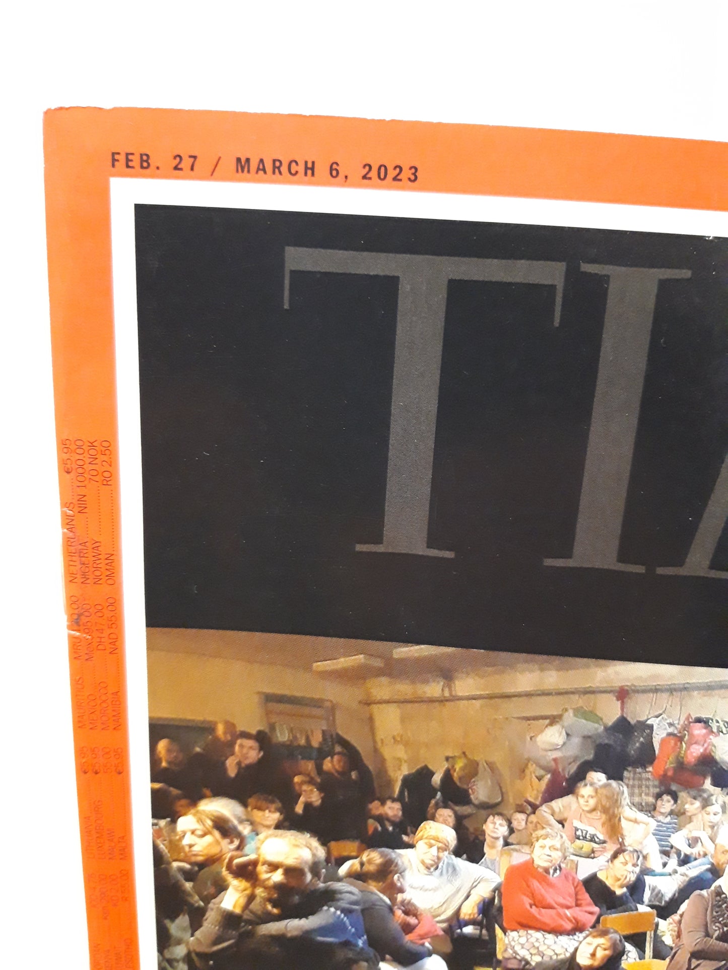 Time magazine Captive for 25 nights. Life and death in a Ukrainian village under siege 27.02 /06.03.2023 27.Februar/6.März 2023
