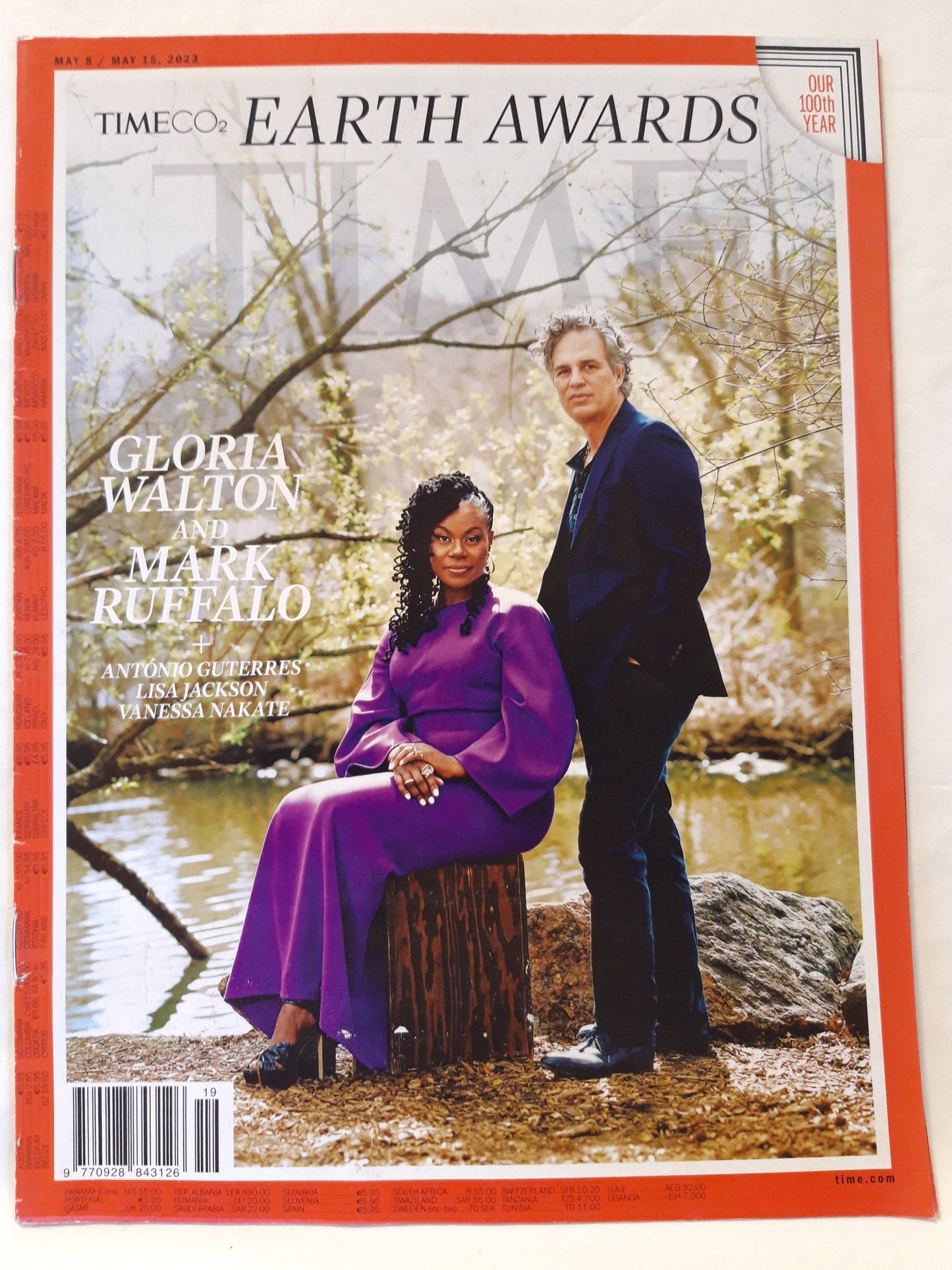 Time magazine Earth awards Gloria Walton Mark Ruffalo 08.05./15.05.2023
