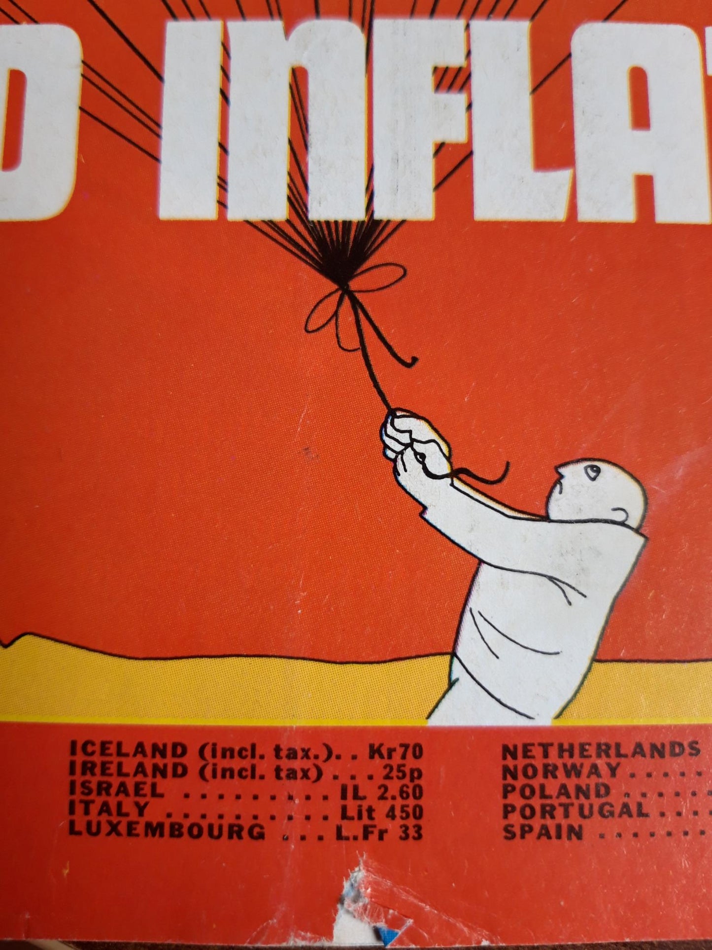 Time magazine World inflation 08.04.1974 April 1974