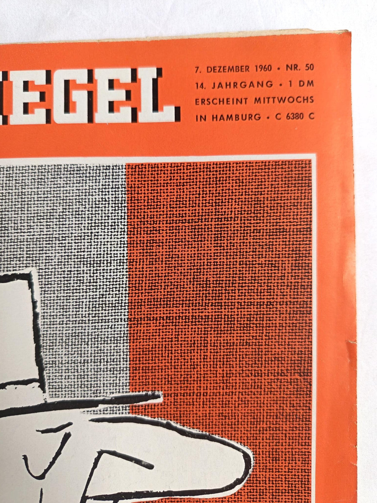Zeitschrift Magazine Der Spiegel Der Liquidator 07.12.1960 7. Dezember 1960 7th December 1960 Nr. 50