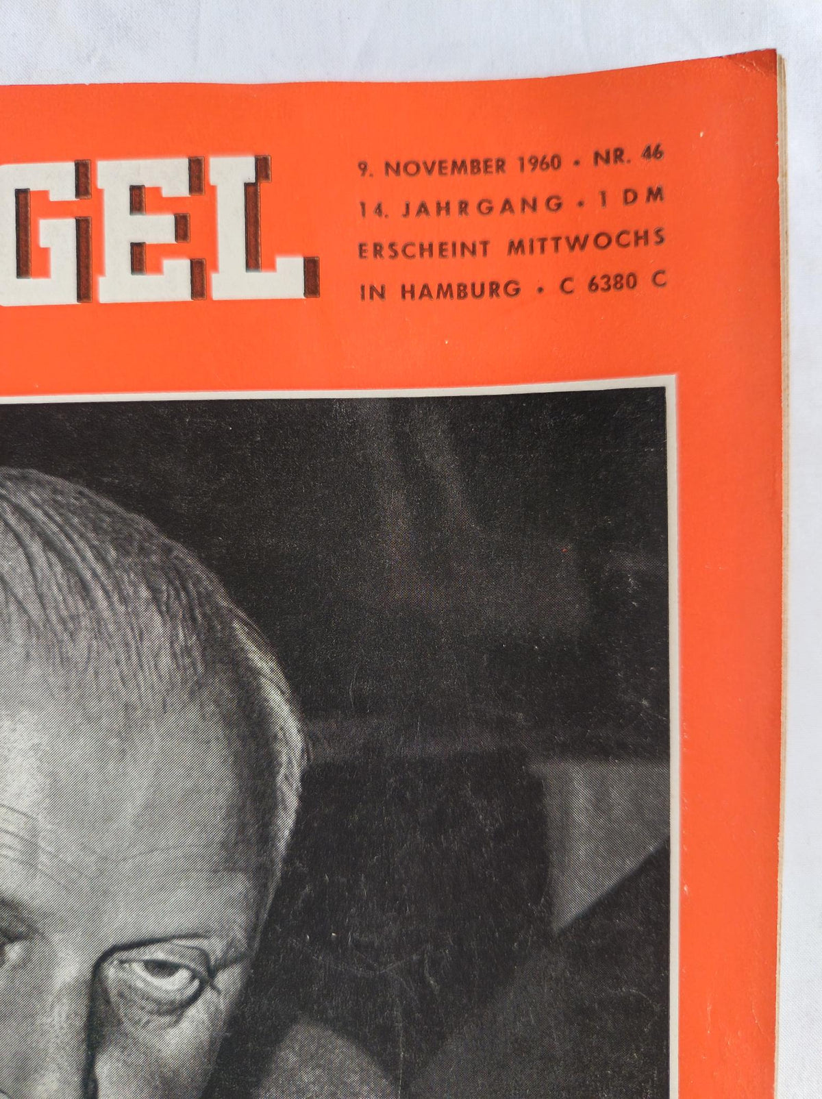 Zeitschrift Magazine Der Spiegel Spion Frenzel 09.11.1960 9th November 1960 Nr. 46