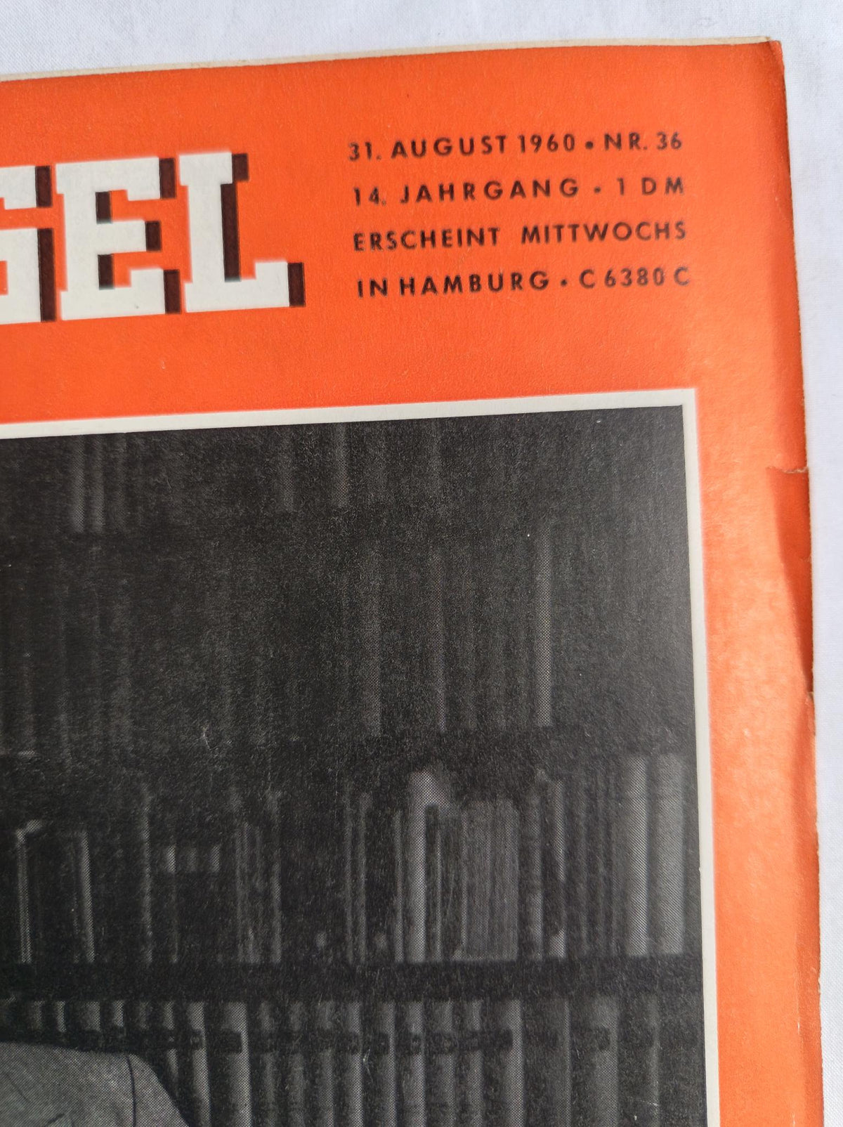 Der Spiegel Grenzdenker Jaspers 31.08.1960 Nr. 36 31. August 1960