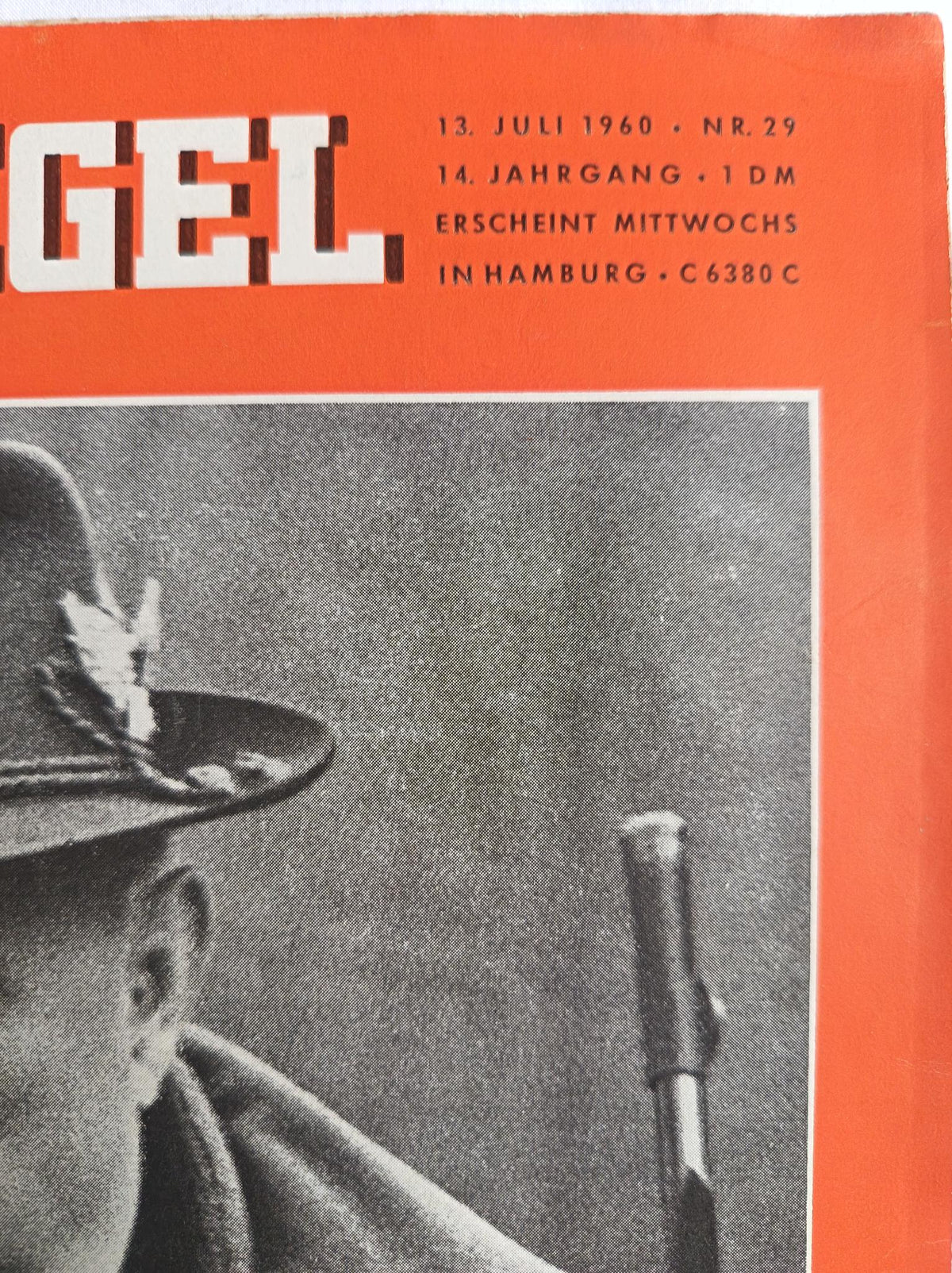 Der Spiegel DP - Chef Heinrich Hellwege 13.07.1960 Nr. 29 13th 13. Juli JUly 1960