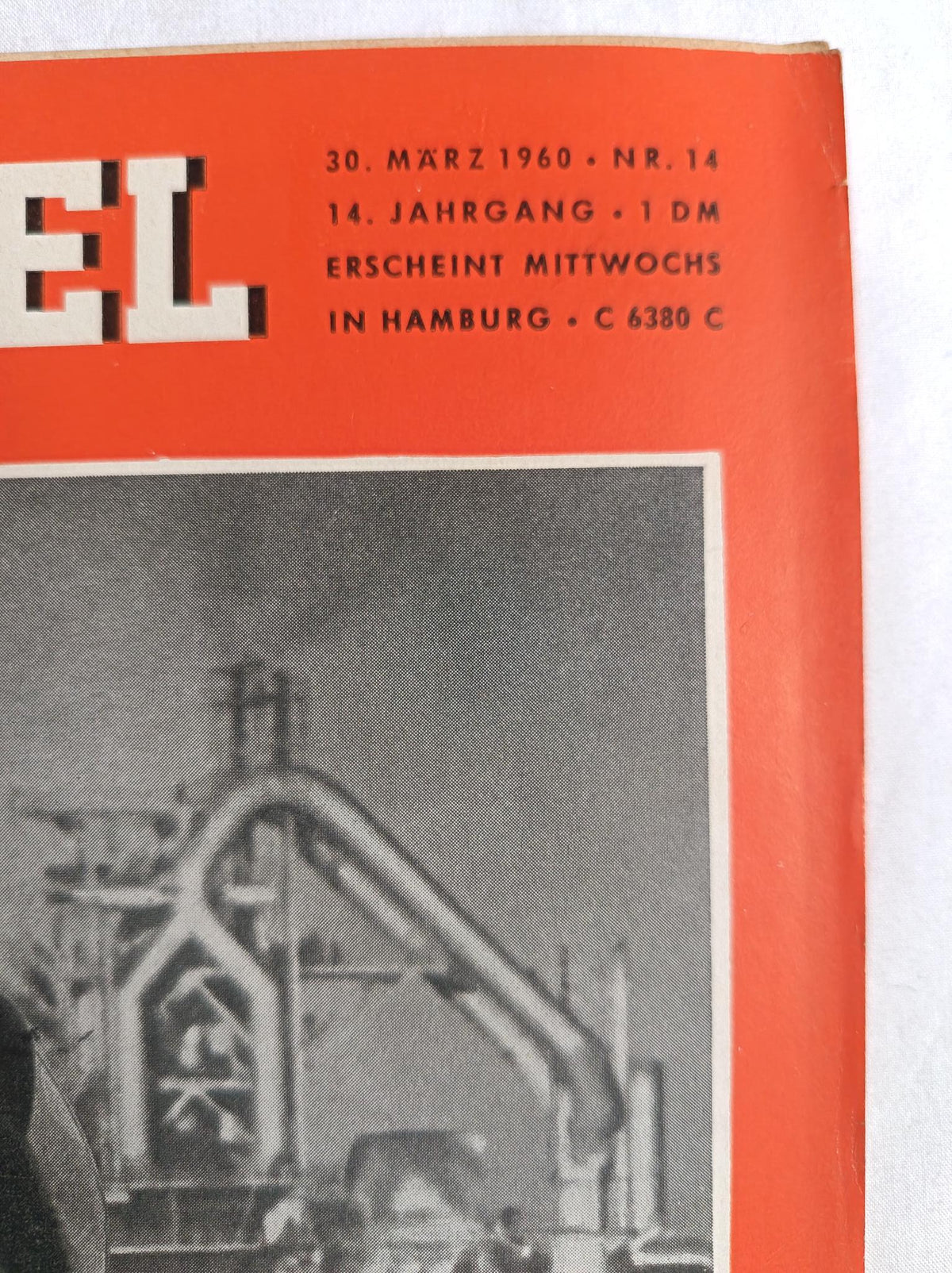 Zeitschrift Der Spiegel Rourkela-Stahlkocher Heinrich 30.03.1960 Nr. 14 30th 30. March März 1960