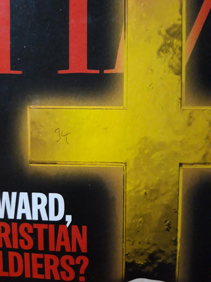 Time magazine Onward, christian soldiers? 9/11 fixingthe intelligence failures 04.08.2003 August 2003