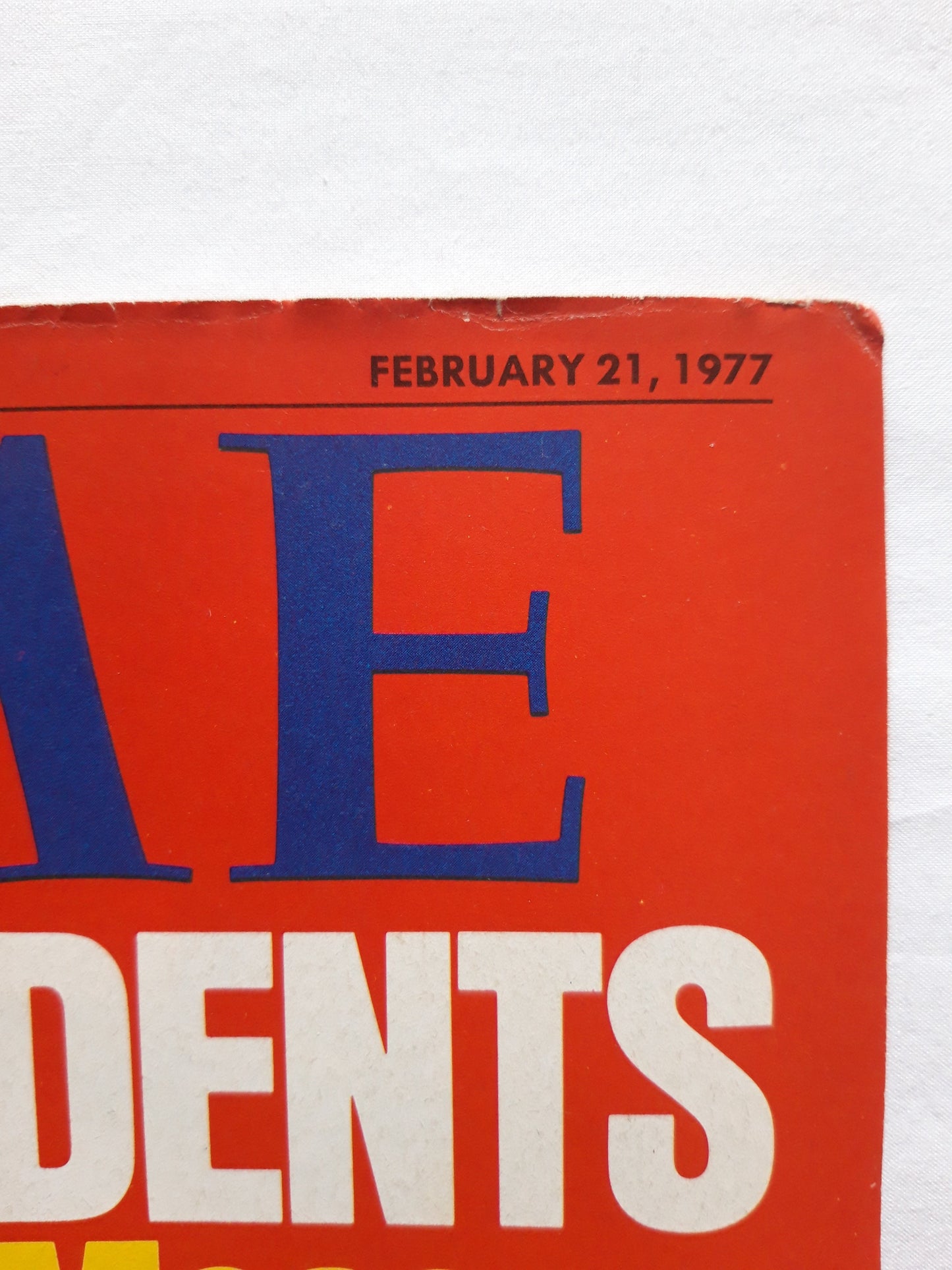 Time magazine The Dissidents Challenge to Moscow 21st February 21. Februar 21.02.1977 Andrei Sakharov