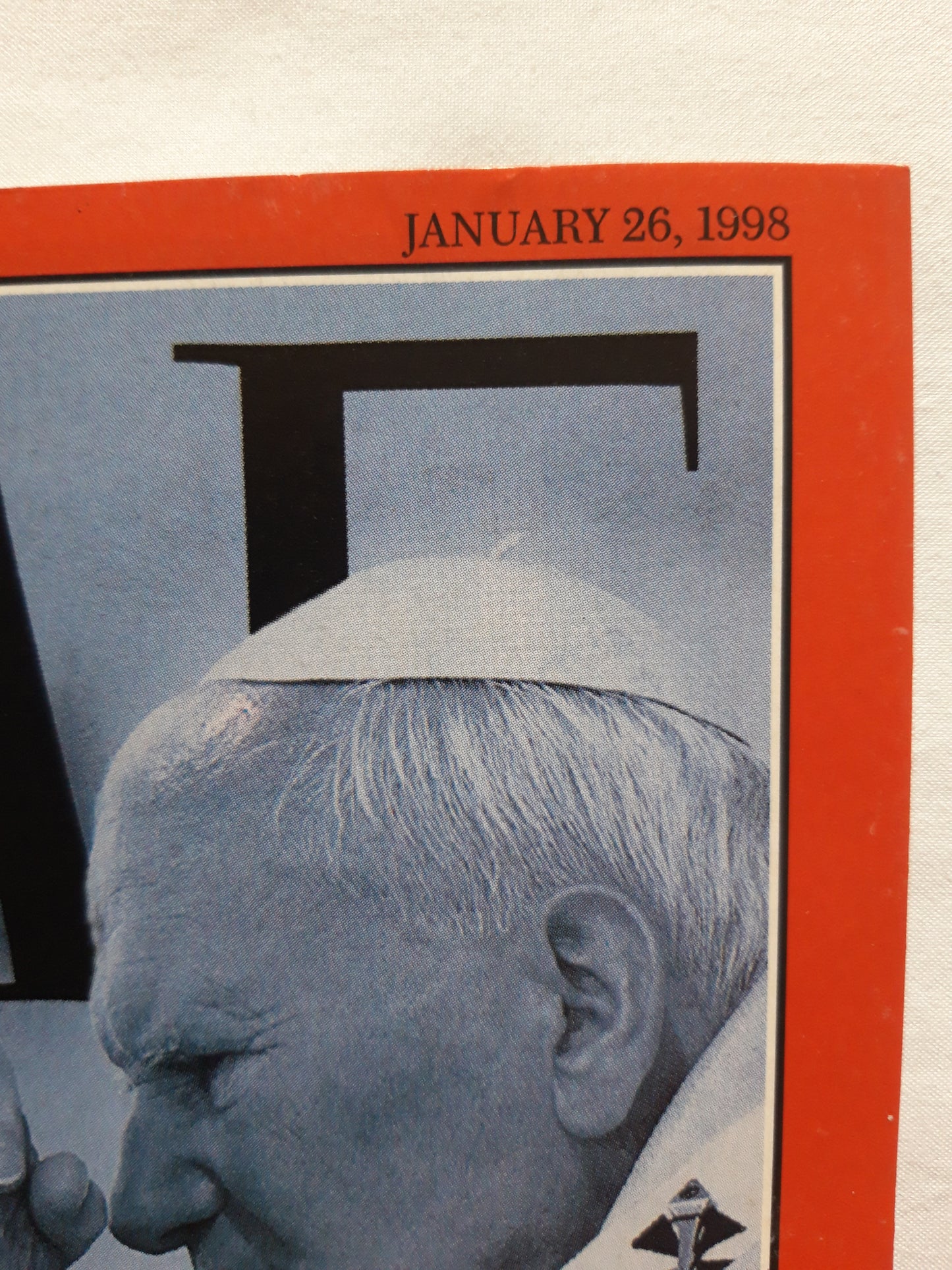 Time magazine Fidel Castro Pope John Paul II What Brought Them Together 26. Januar 26th January 26.01.1998