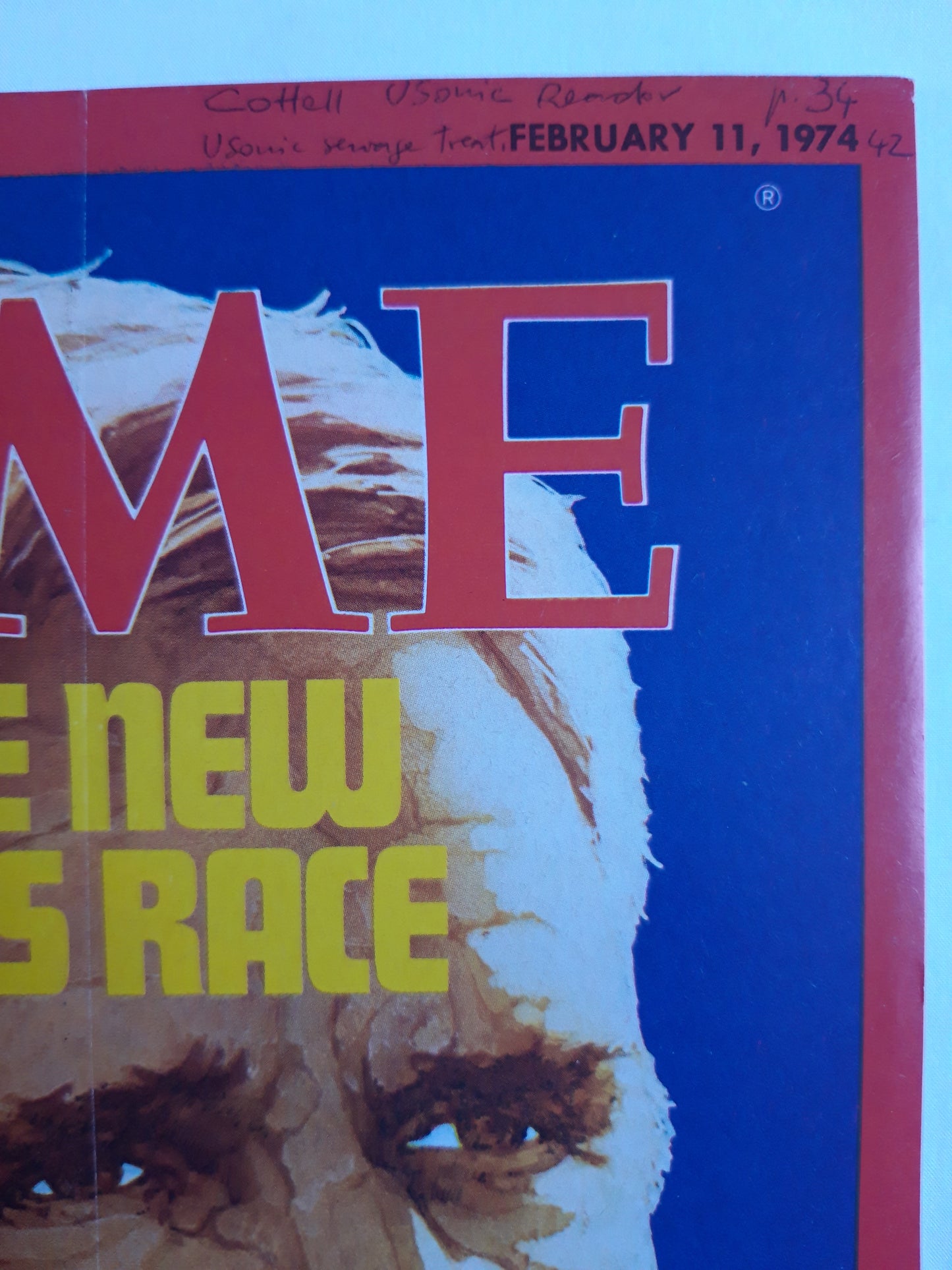 Time magazine The new arms race Defense Secretary Schlesinger 11.02.1974 Februar 1974