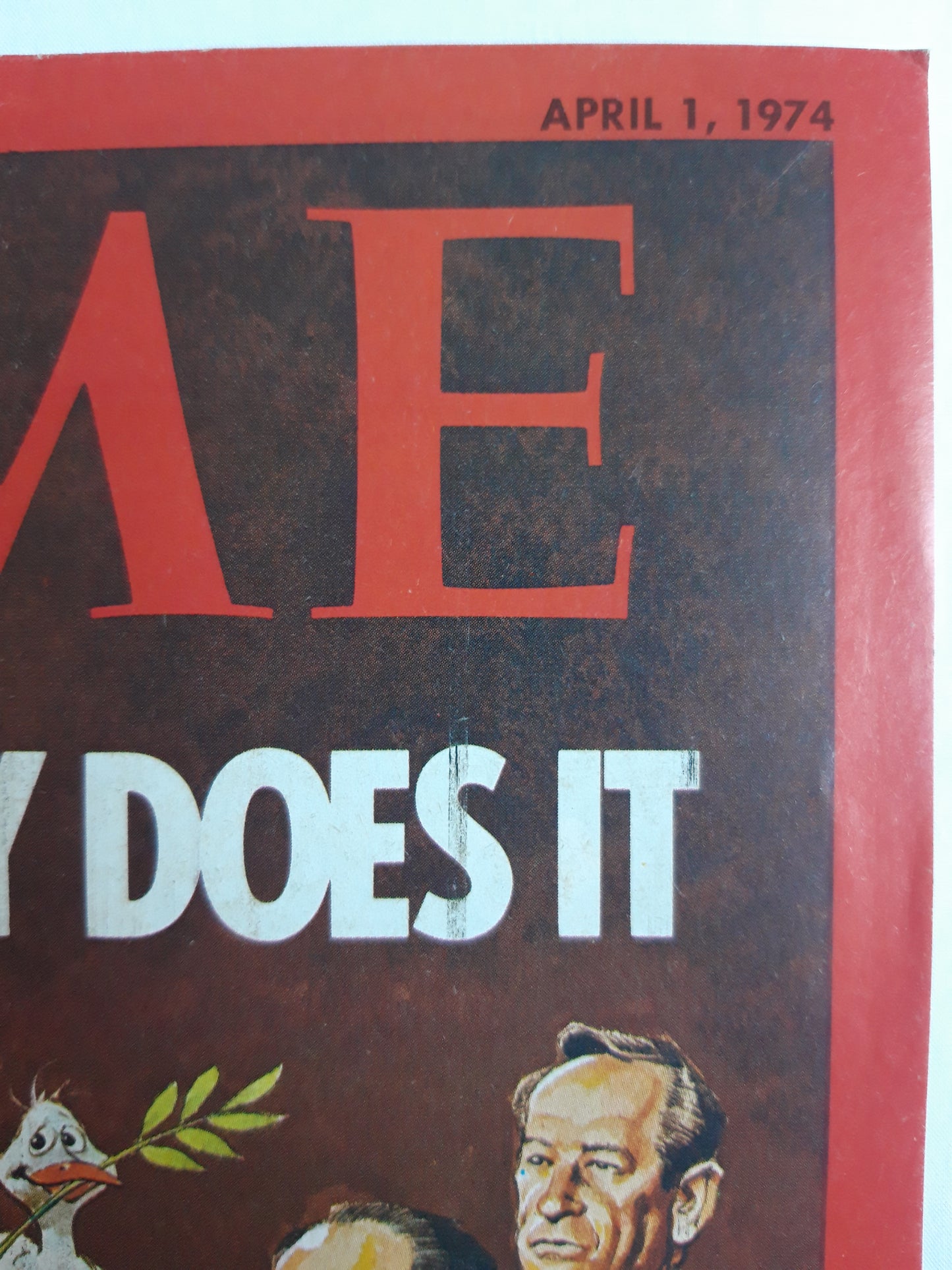 Time magazine How Henry does it The Great Kissinger 01.04.1974 April 1974
