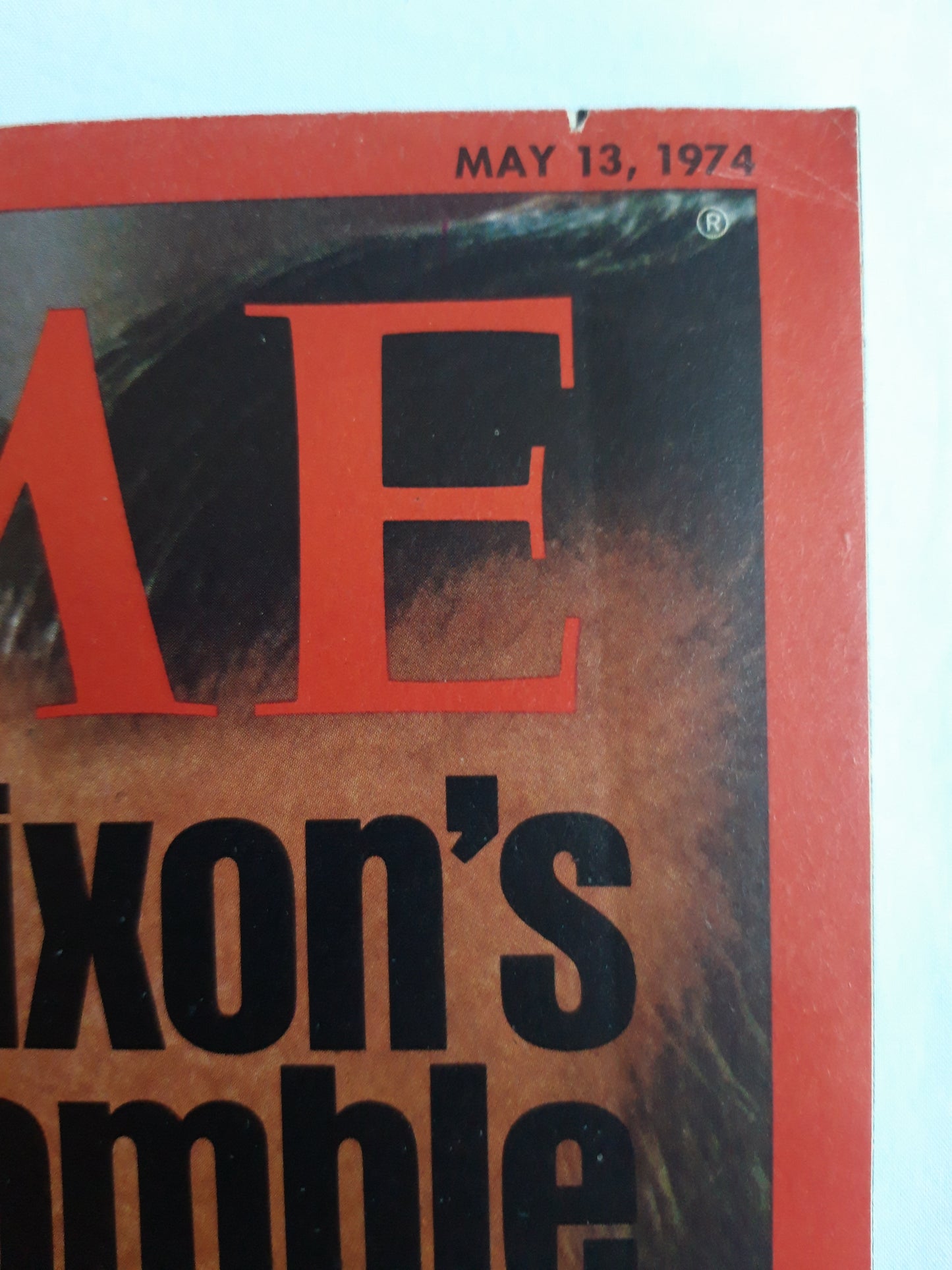 Time magazine Richard Nixon´s Gamble 13.05.1974 Mai 1974