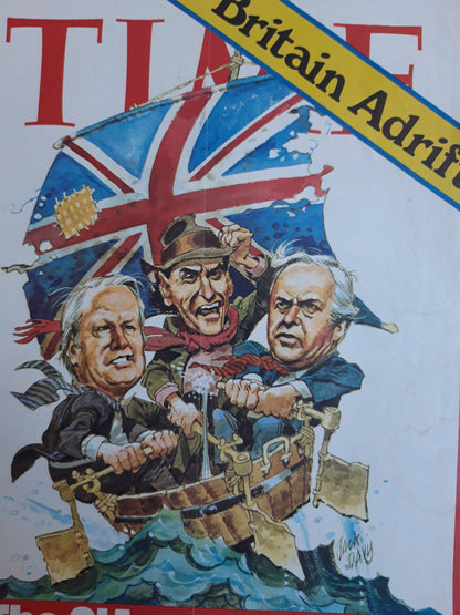 Time magazine The CIA Has It Gone Too Far? Britain Adrift 30.09.1974 September 1974