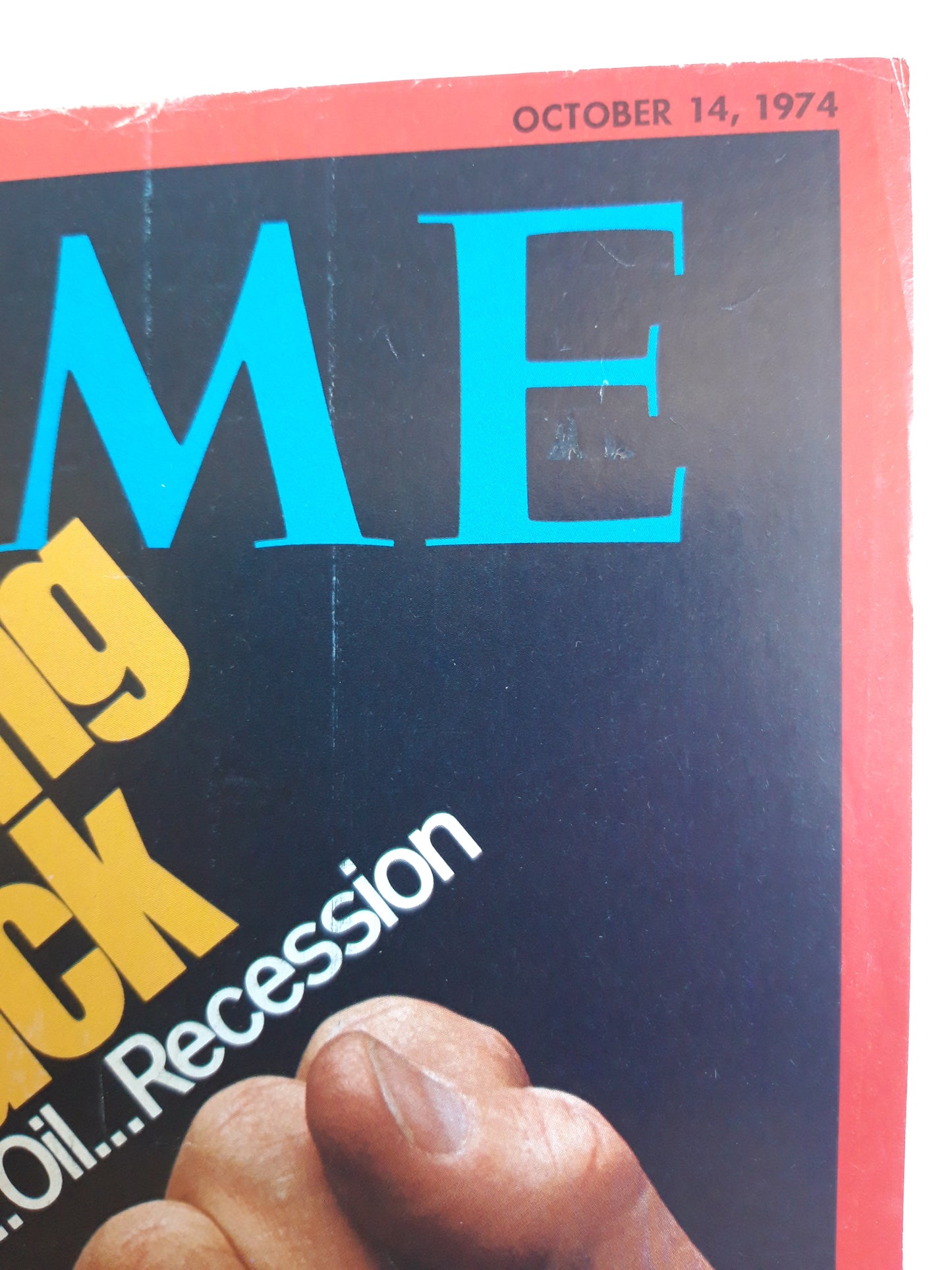 Time magazine Fighting Back Inflation...Oil...Recession 14.10.1974 Oktober 1974
