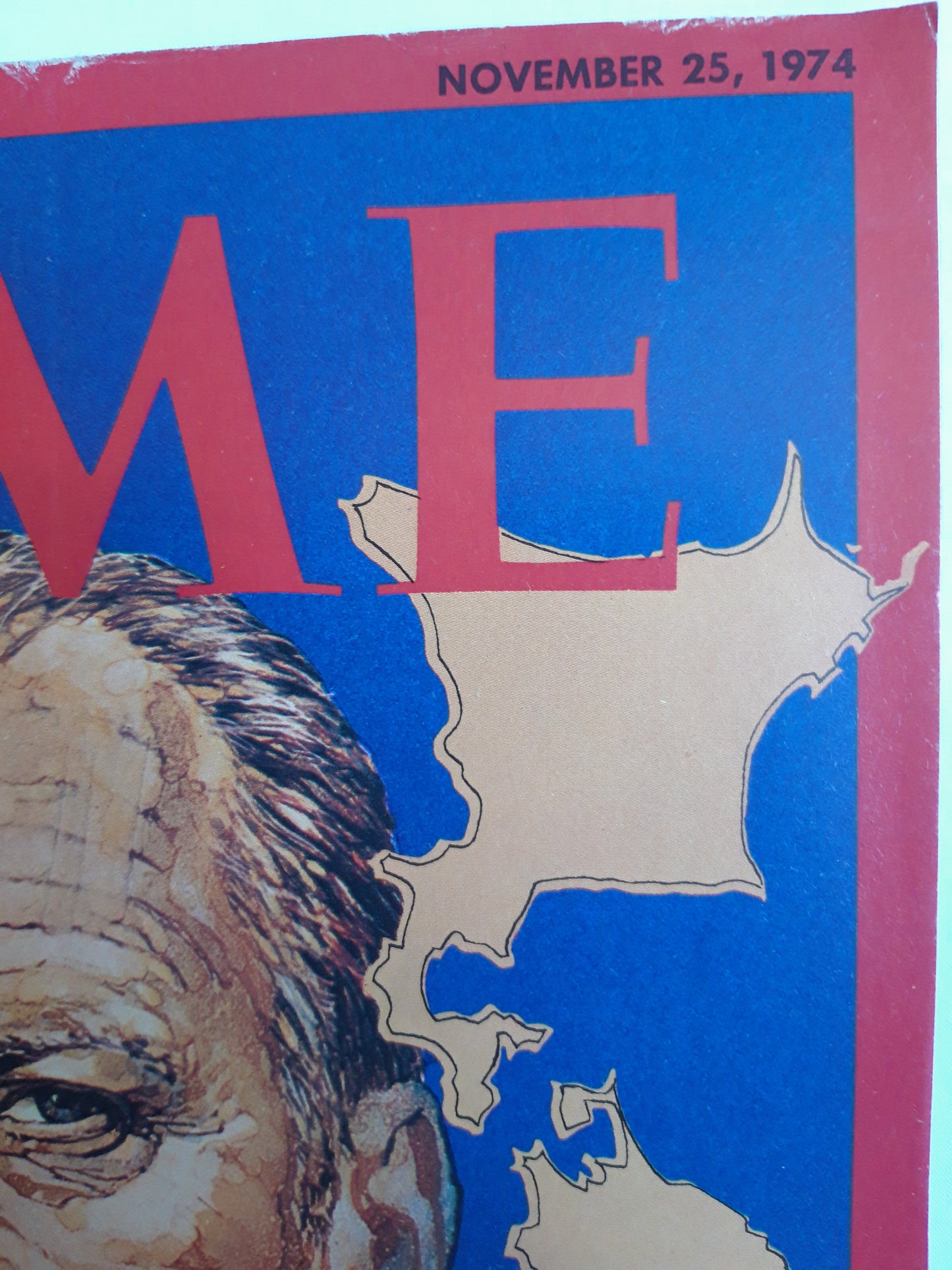 Time magazine Gerald Ford´s Trip 25.11.1974 November 1974