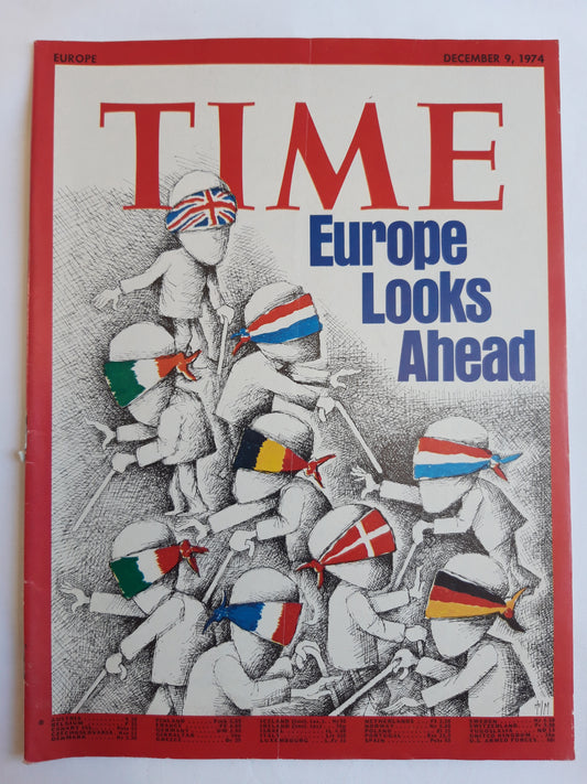 Time magazine Europe Looks Ahead 09.12.1974 Dezember 1974