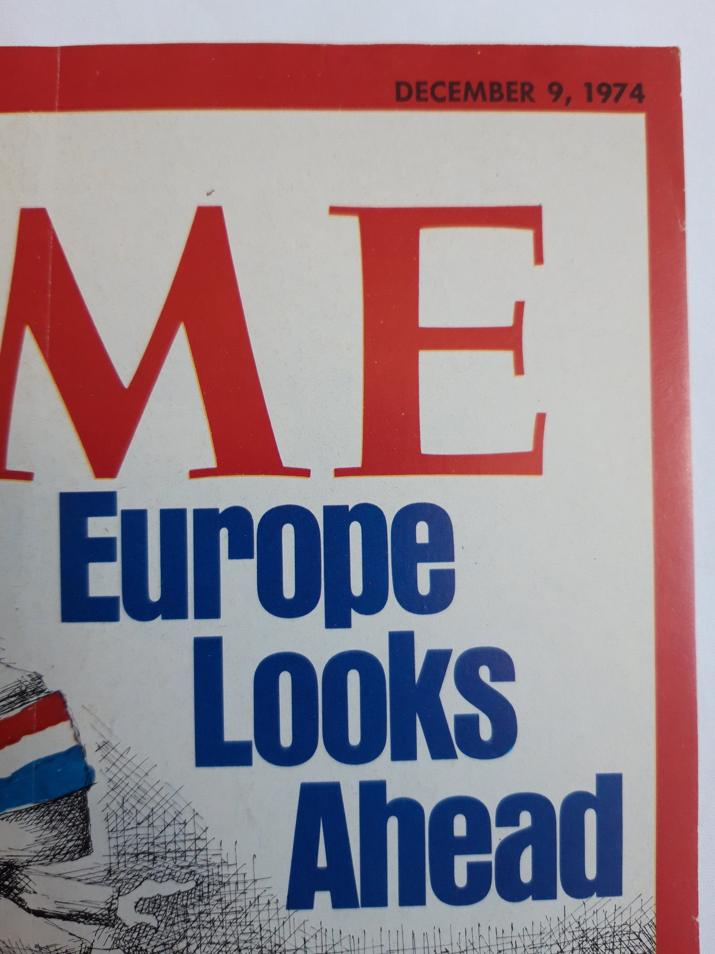 Time magazine Europe Looks Ahead 09.12.1974 Dezember 1974