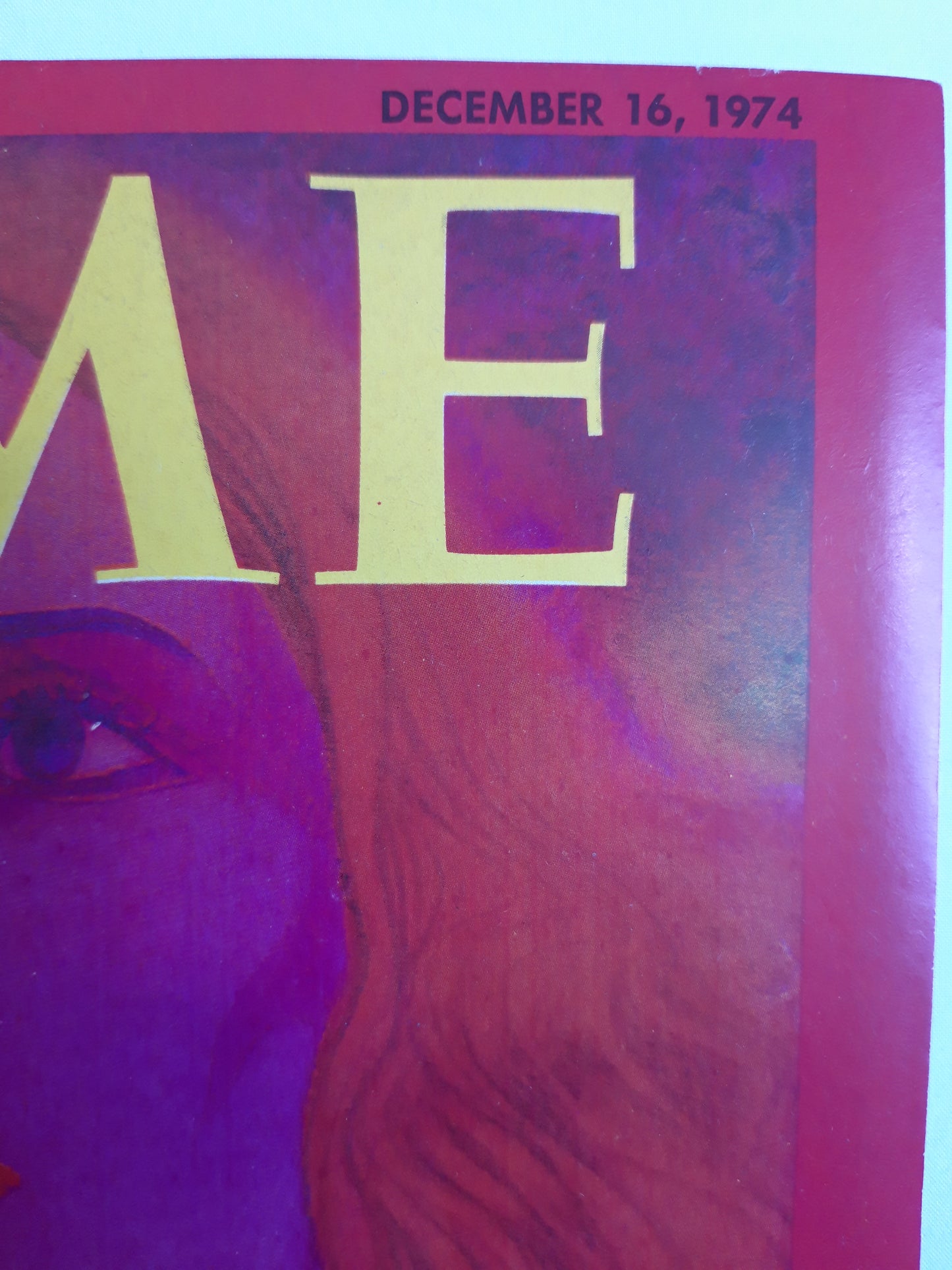 Time magazine Joni Mitchell Rok Women Songs of Pride and Passion 16.12.1974 Dezember 1974